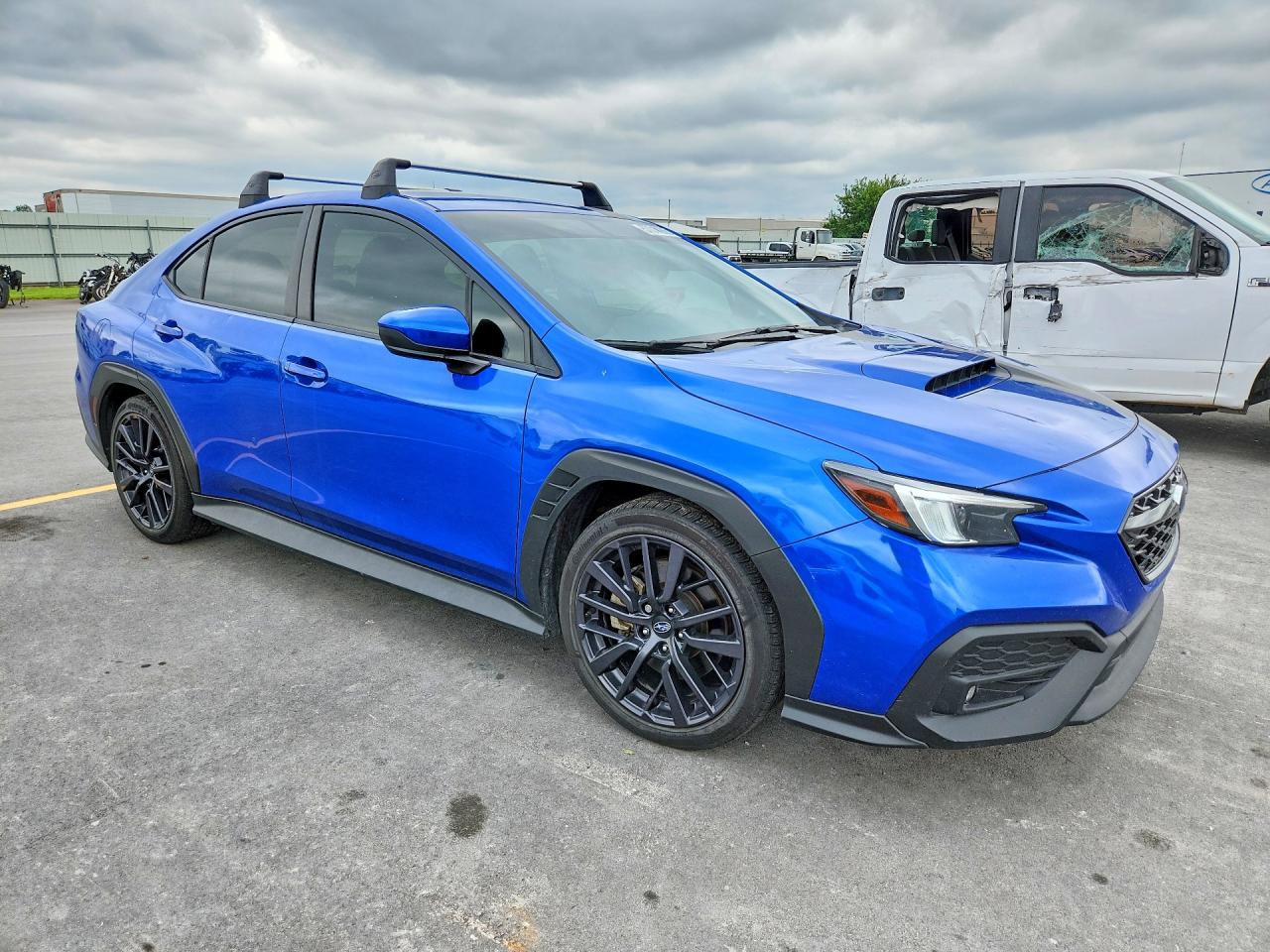 2023 Subaru Wrx Premium Blue vin: JF1VBAF61P9819578