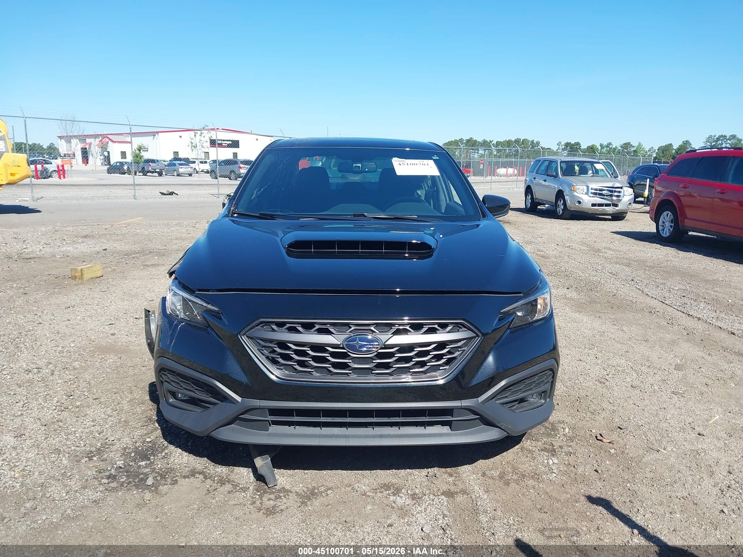 2022 Subaru Wrx Premium Black vin: JF1VBAF63N9019345