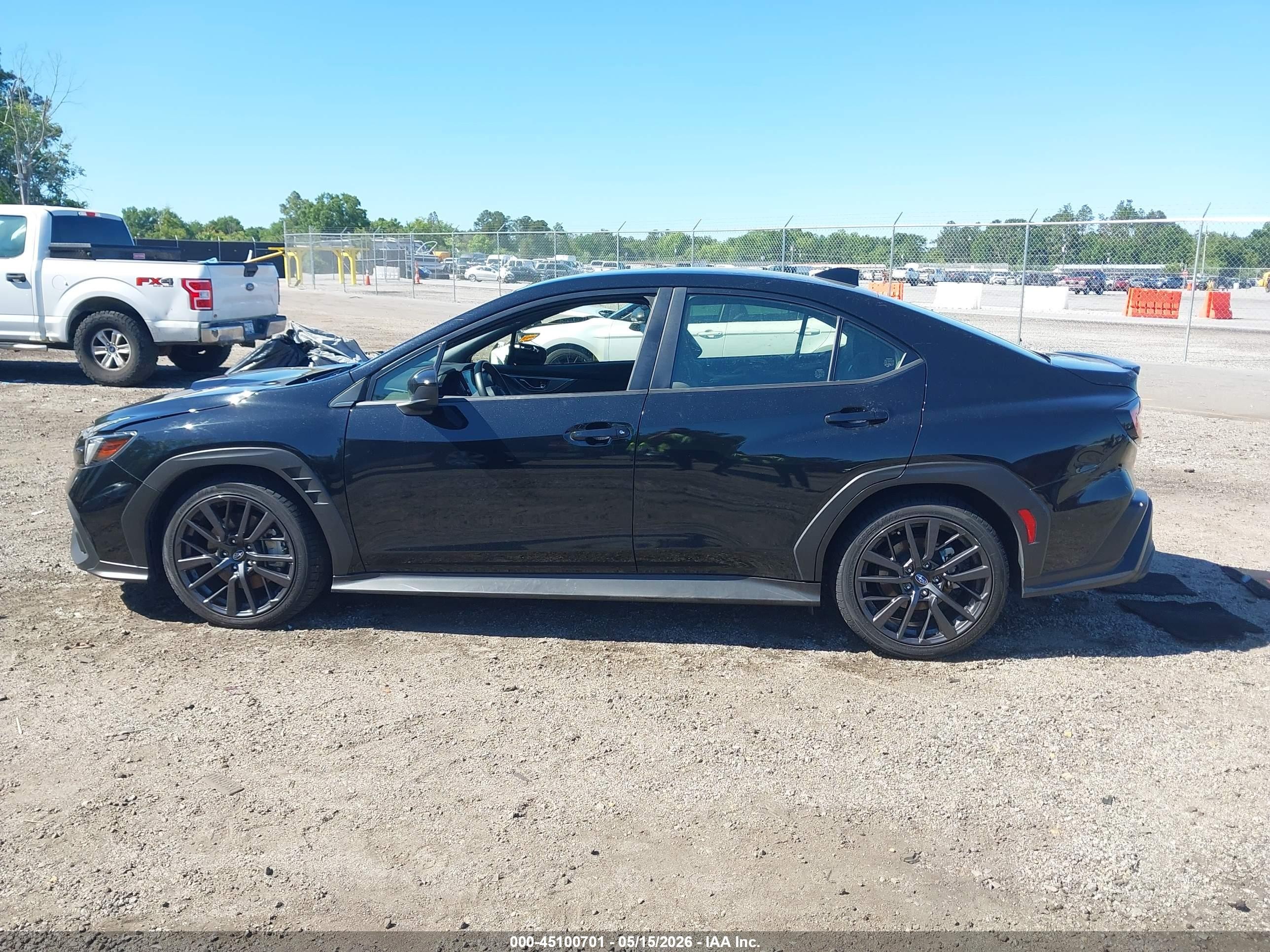 2022 Subaru Wrx Premium Black vin: JF1VBAF63N9019345