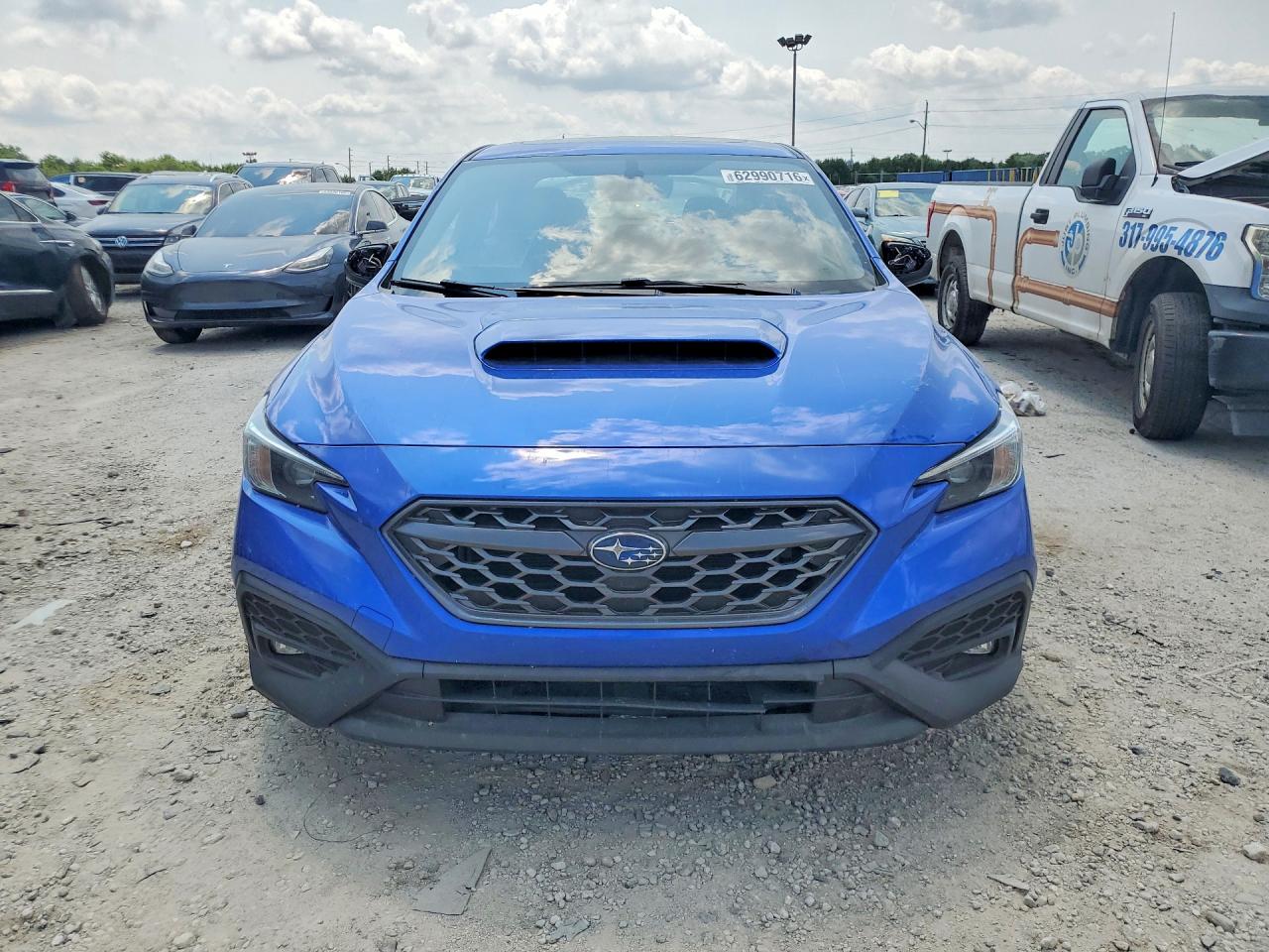 2023 Subaru Wrx Premium Blue vin: JF1VBAF63P9808937