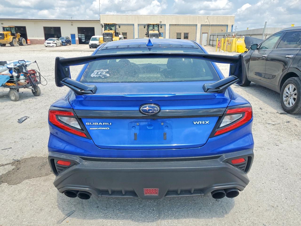 2023 Subaru Wrx Premium Blue vin: JF1VBAF63P9808937