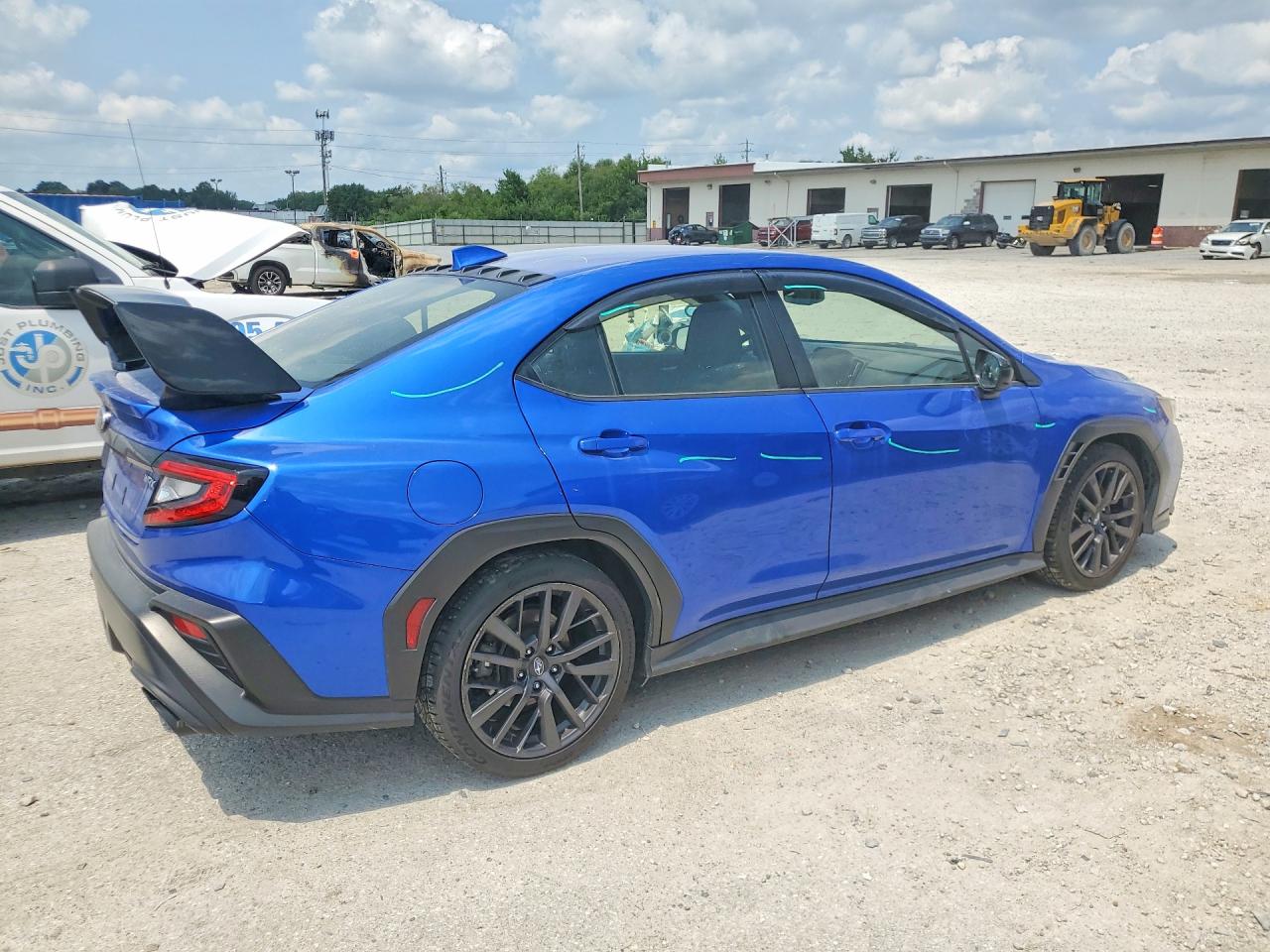 2023 Subaru Wrx Premium Blue vin: JF1VBAF63P9808937