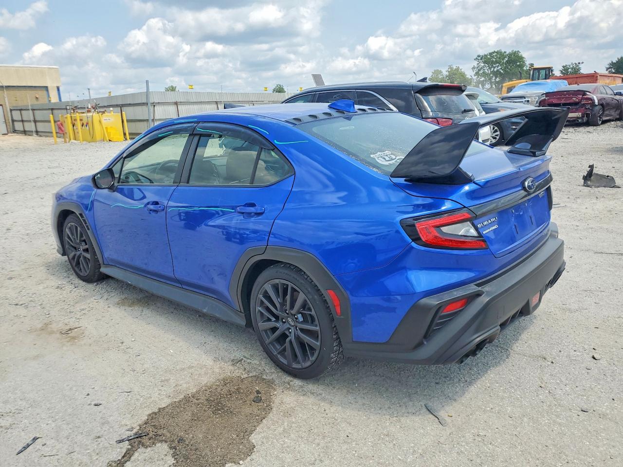 2023 Subaru Wrx Premium Blue vin: JF1VBAF63P9808937