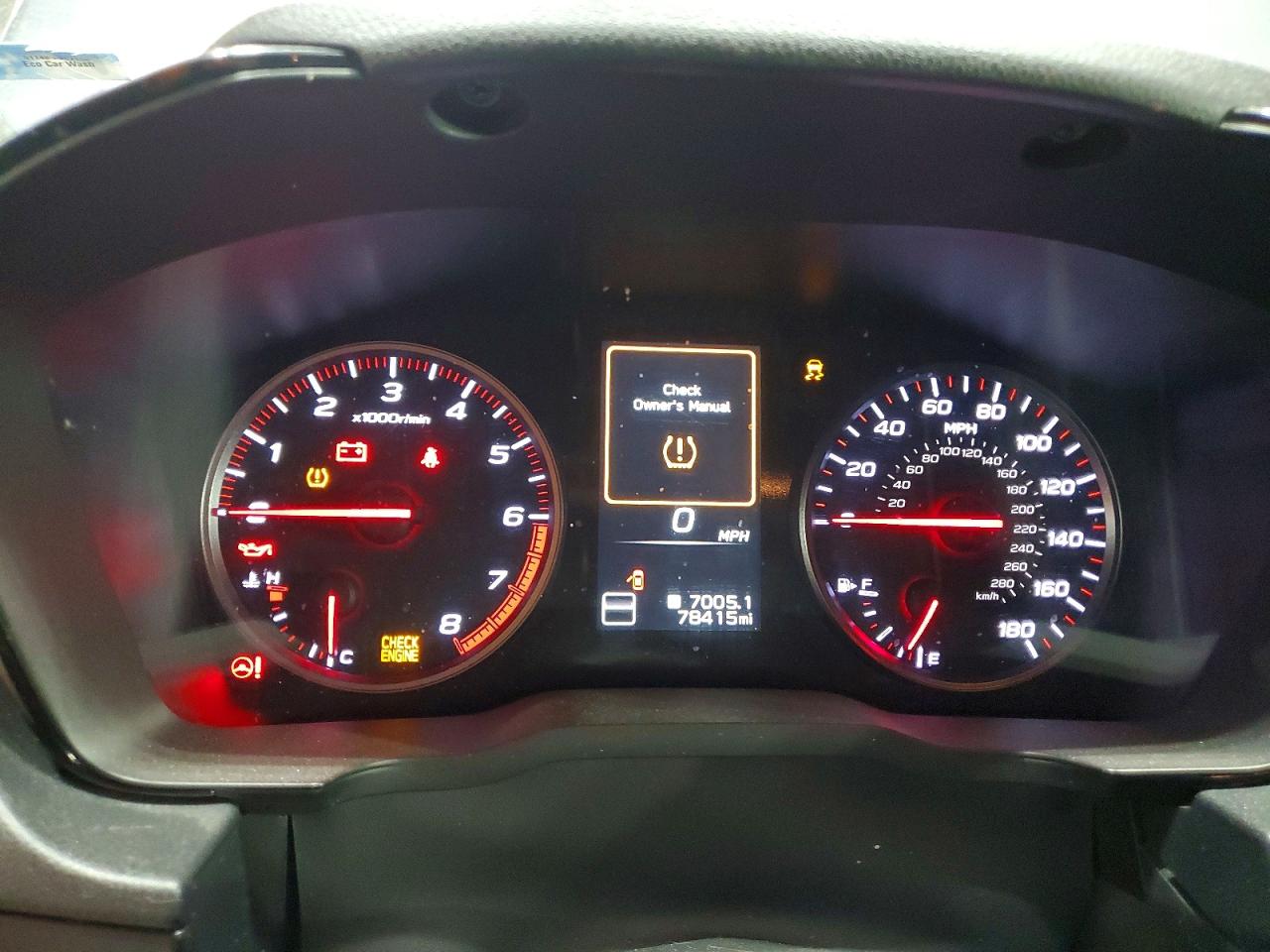 2022 Subaru Wrx Premium Charcoal vin: JF1VBAF64N9030855