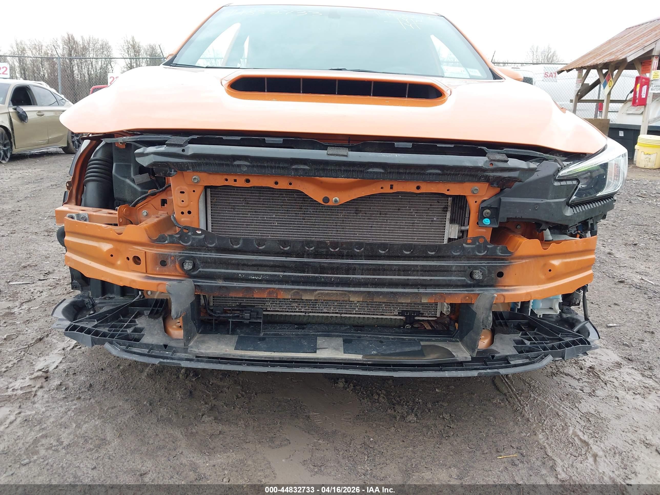2023 Subaru Wrx Premium Orange vin: JF1VBAF67P9819455