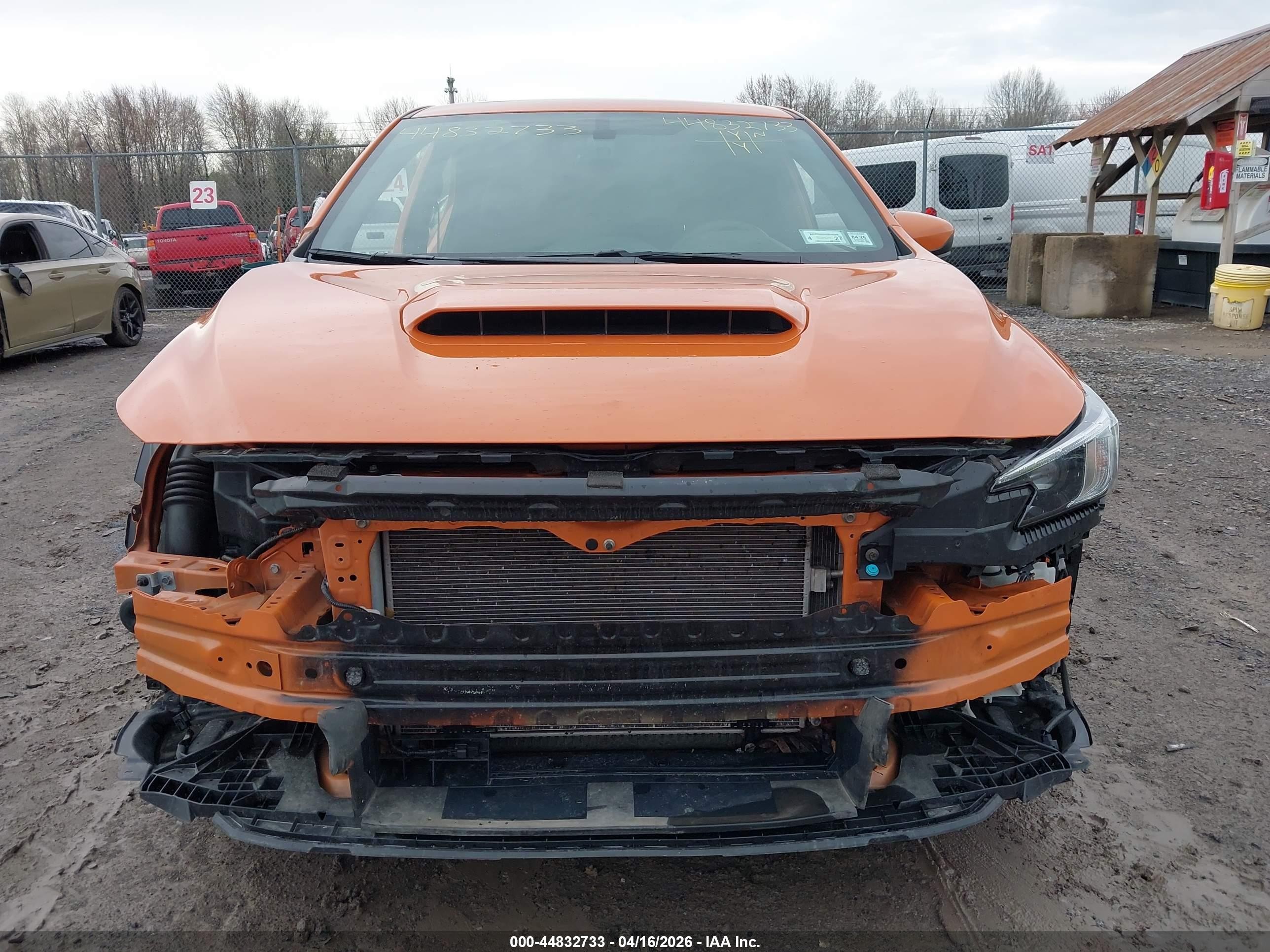 2023 Subaru Wrx Premium Orange vin: JF1VBAF67P9819455