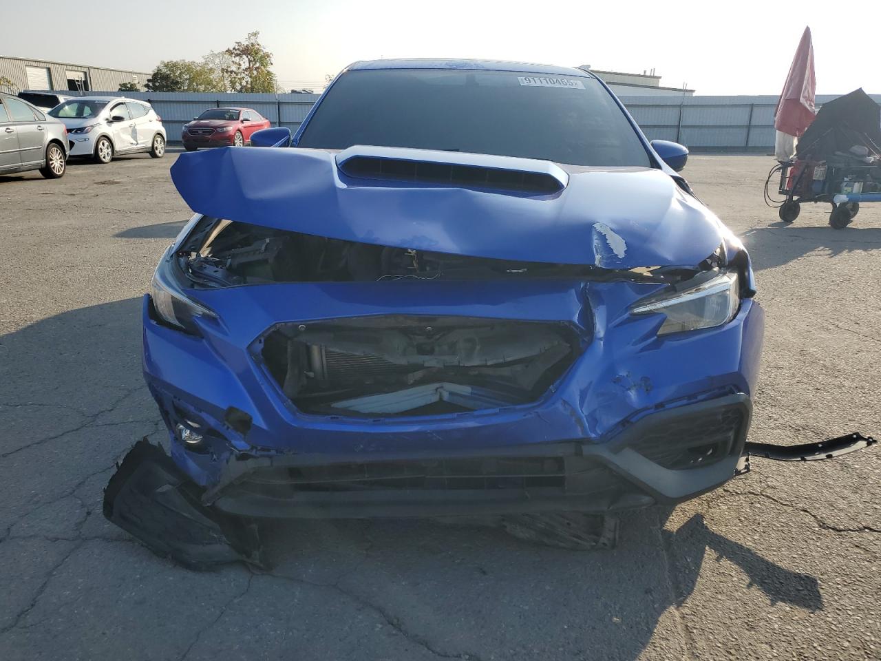 2022 Subaru Wrx Premium Blue vin: JF1VBAF68N9015047