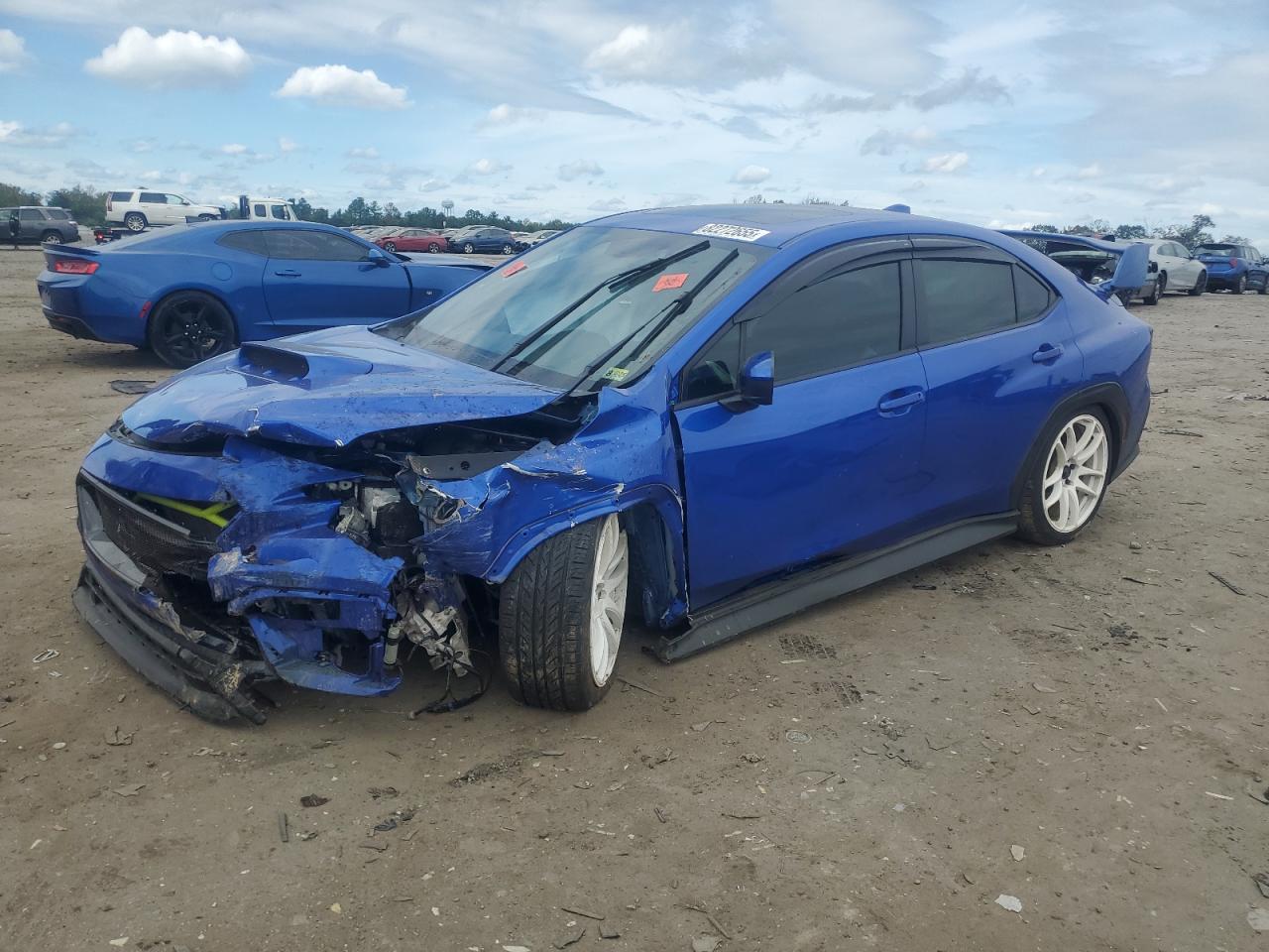 2024 Subaru Wrx Premium Blue vin: JF1VBAH60R9811598
