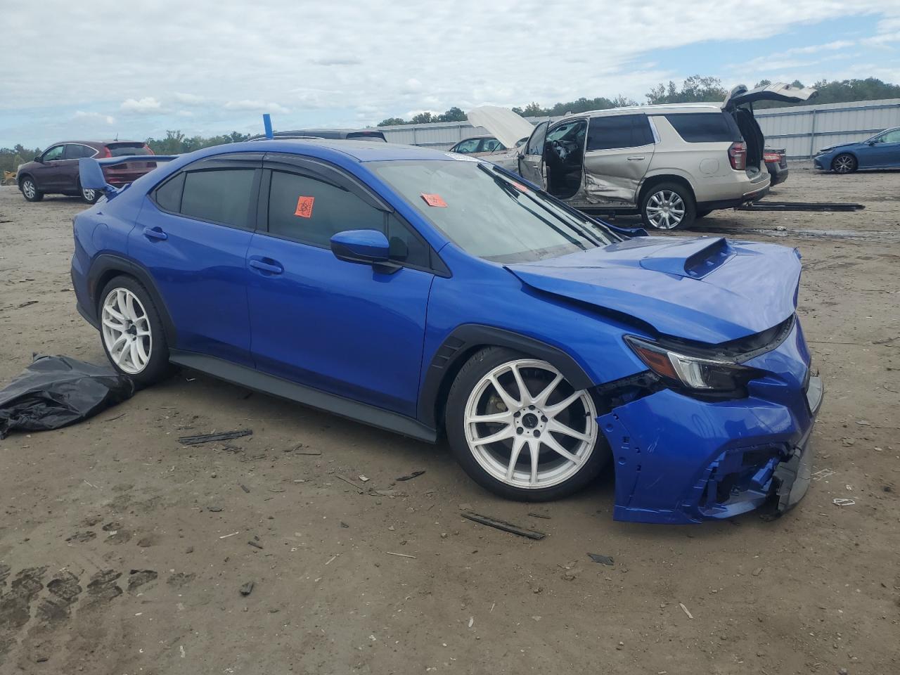 2024 Subaru Wrx Premium Blue vin: JF1VBAH60R9811598
