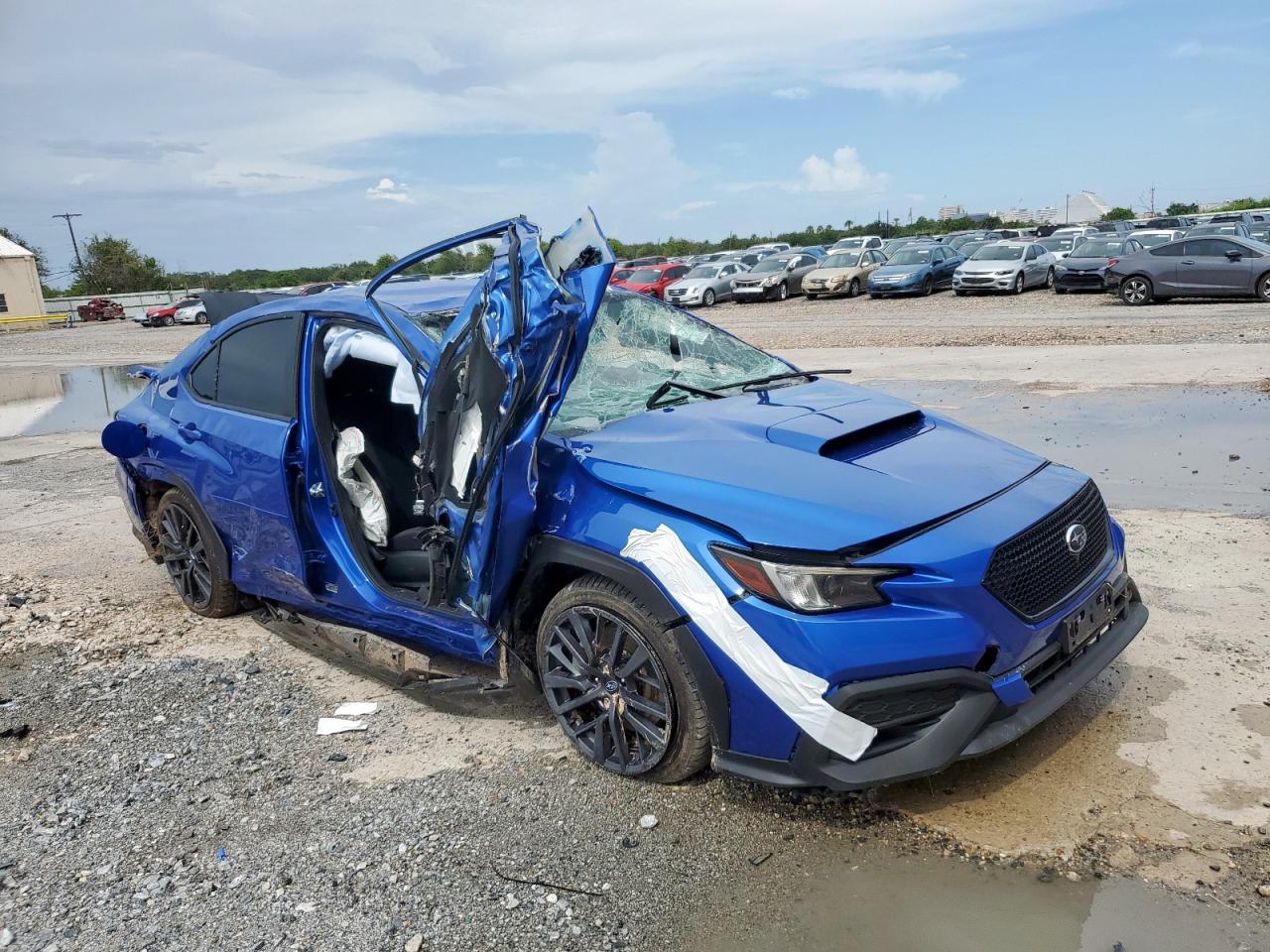 2024 Subaru Wrx Premium Синий vin: JF1VBAH61R9814798