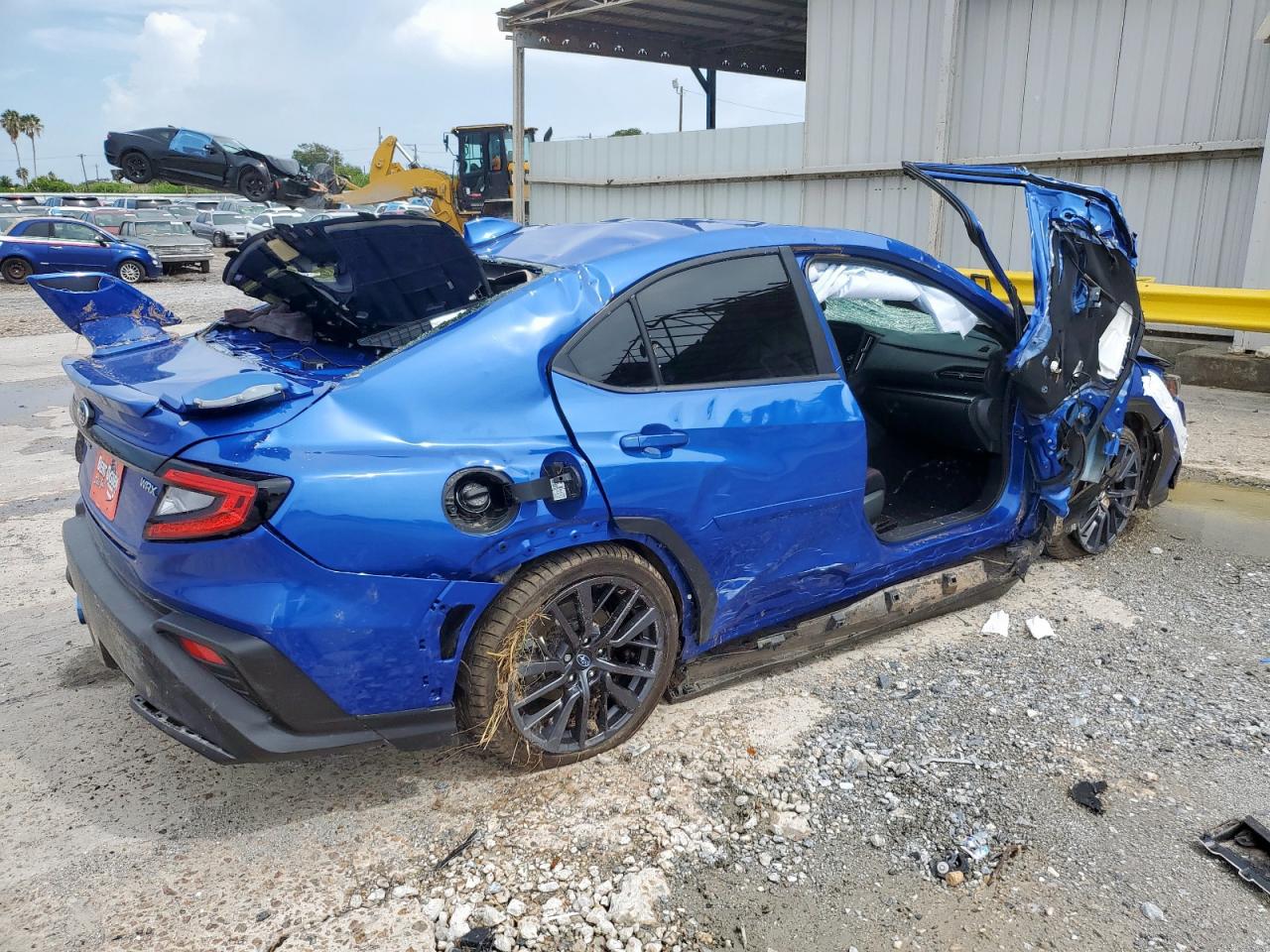 2024 Subaru Wrx Premium Синий vin: JF1VBAH61R9814798