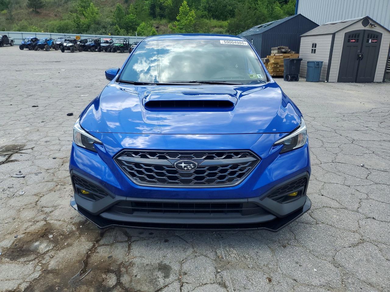 2024 Subaru Wrx Premium Blue vin: JF1VBAH63R9804337