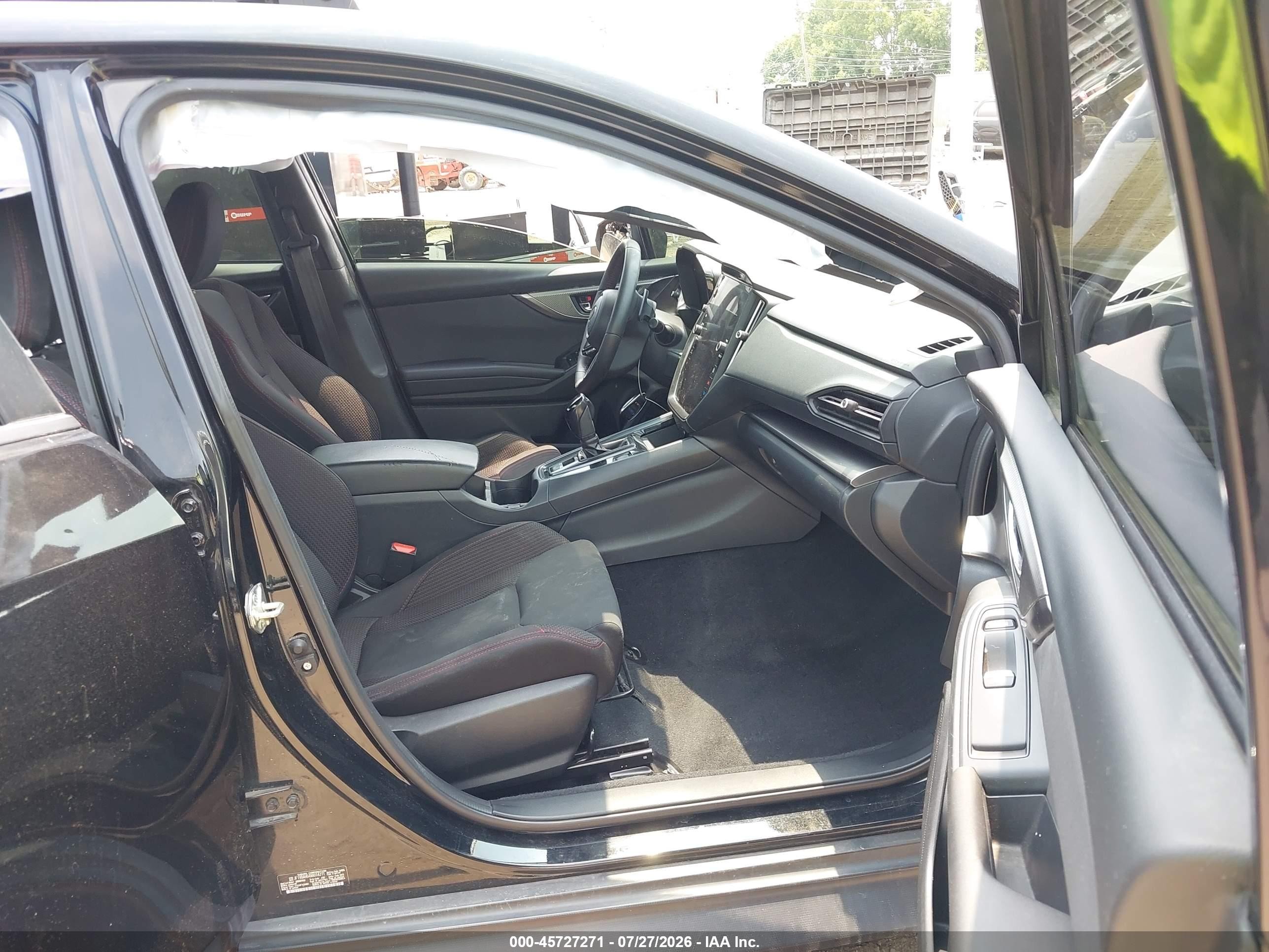 2022 Subaru Wrx Premium Black vin: JF1VBAH64N8014271
