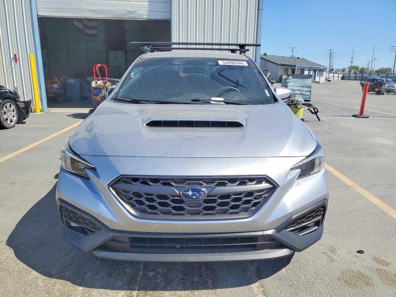 2022 Subaru Wrx Premium Silver vin: JF1VBAH65N8014960