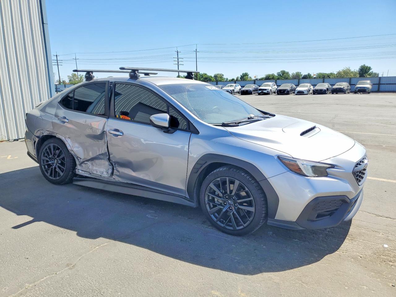 2022 Subaru Wrx Premium Silver vin: JF1VBAH65N8014960