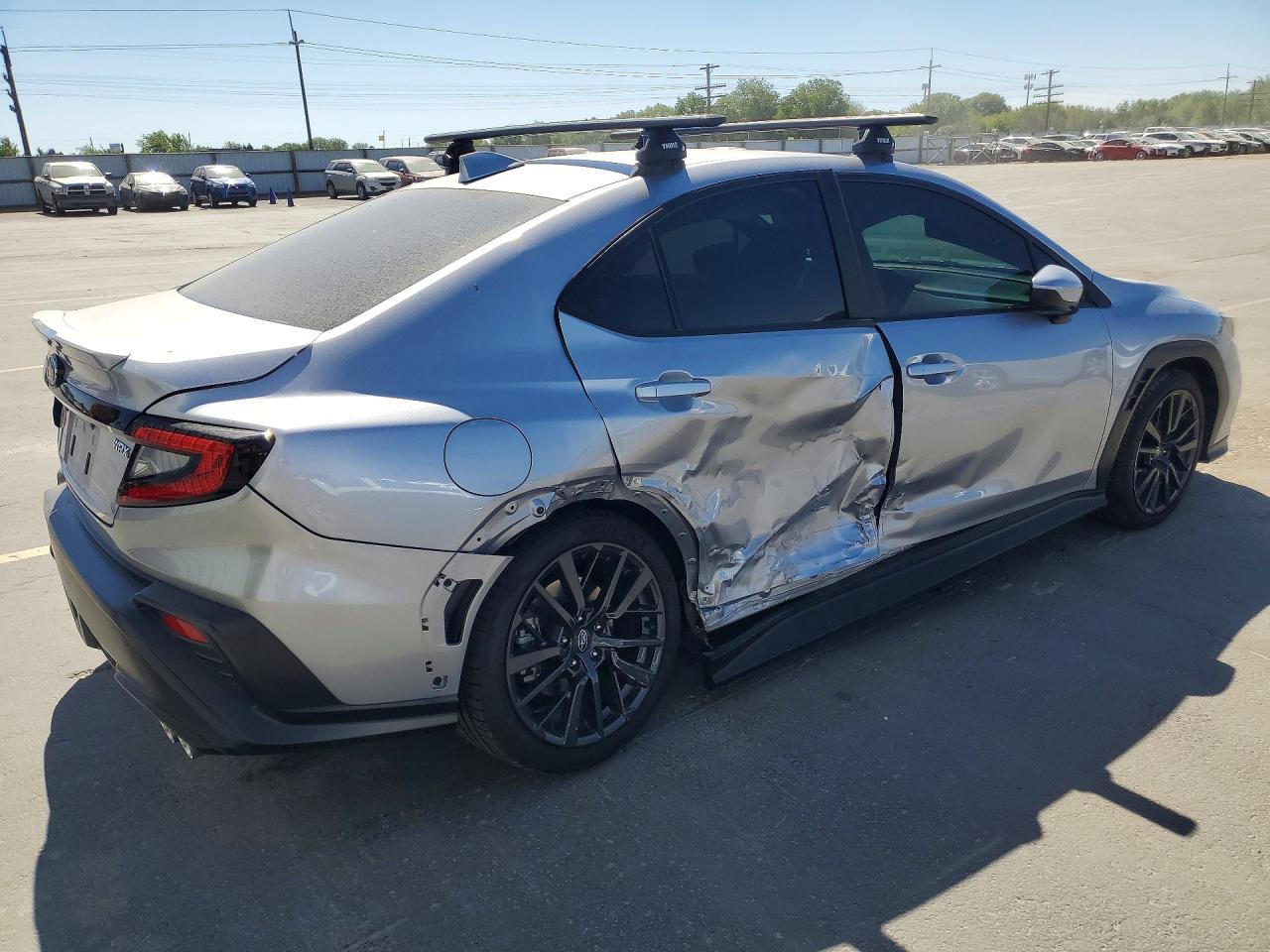 2022 Subaru Wrx Premium Silver vin: JF1VBAH65N8014960