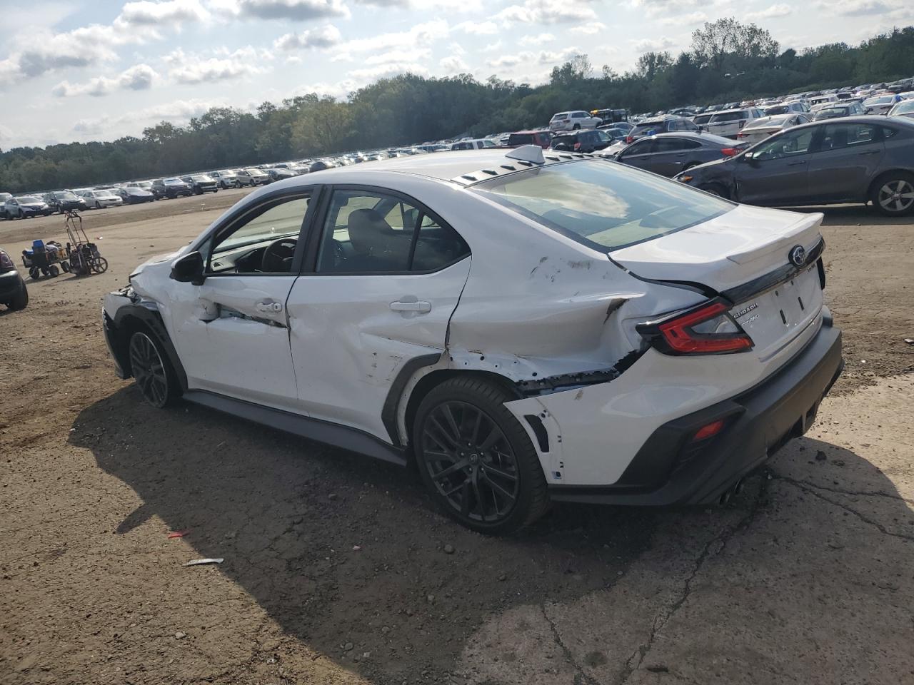 2024 Subaru Wrx Premium White vin: JF1VBAH66R9813162