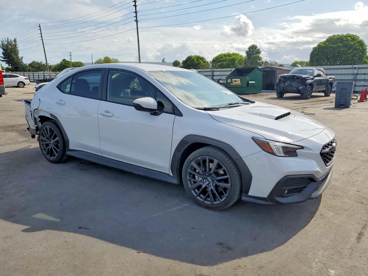 2025 Subaru Wrx Premium White vin: JF1VBAH6XS9808259