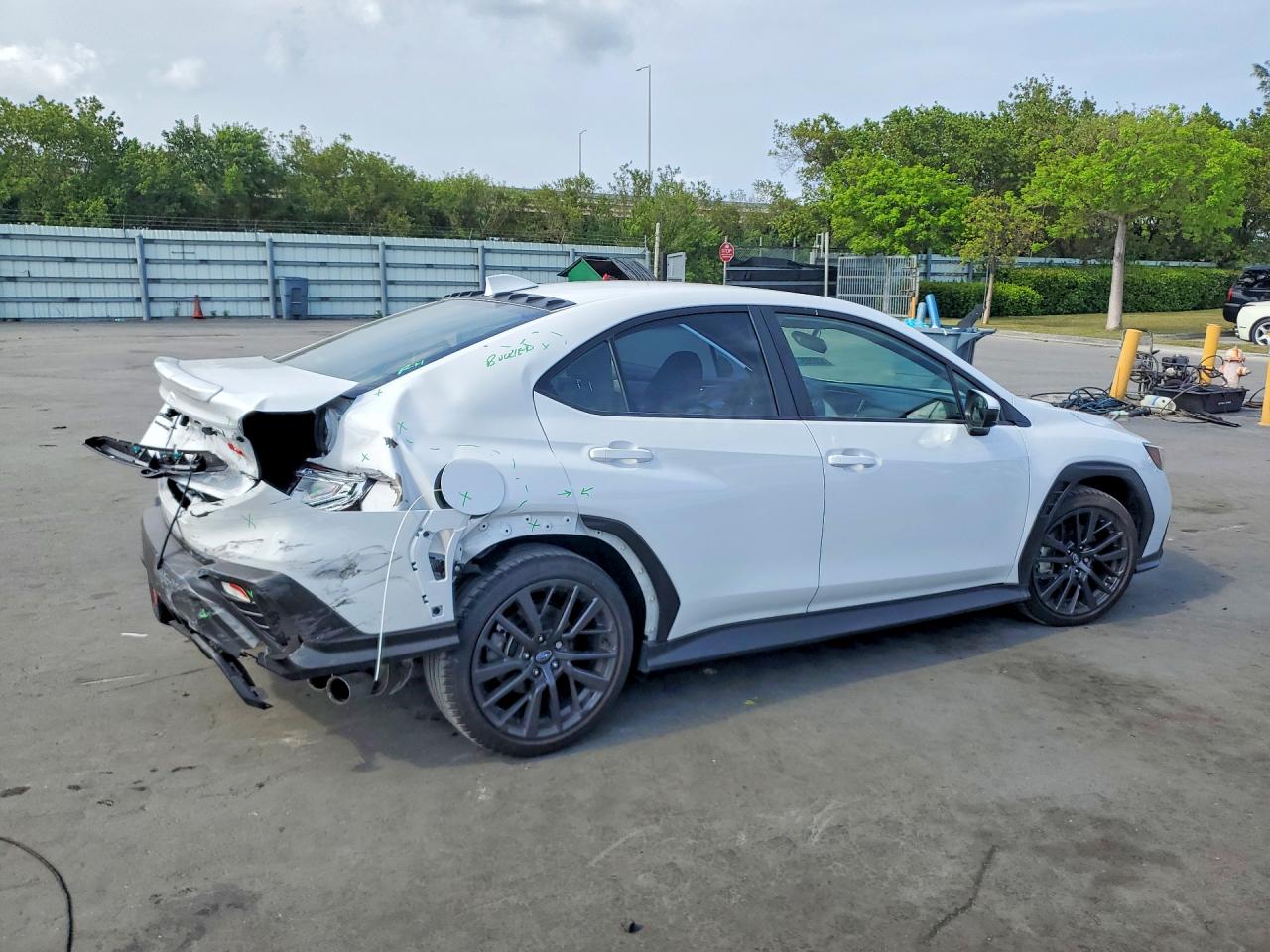 2025 Subaru Wrx Premium White vin: JF1VBAH6XS9808259