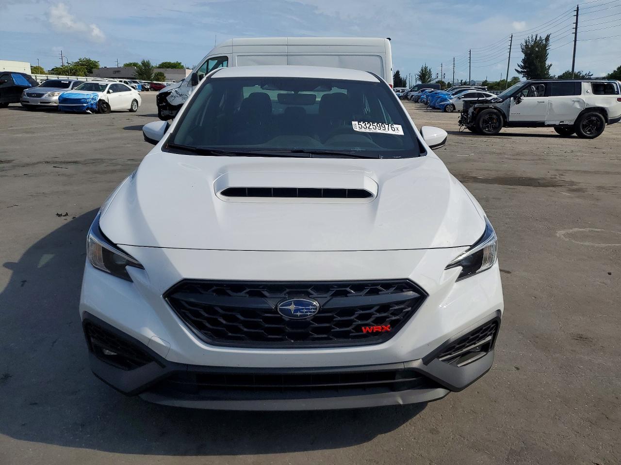 2025 Subaru Wrx Premium White vin: JF1VBAH6XS9808259