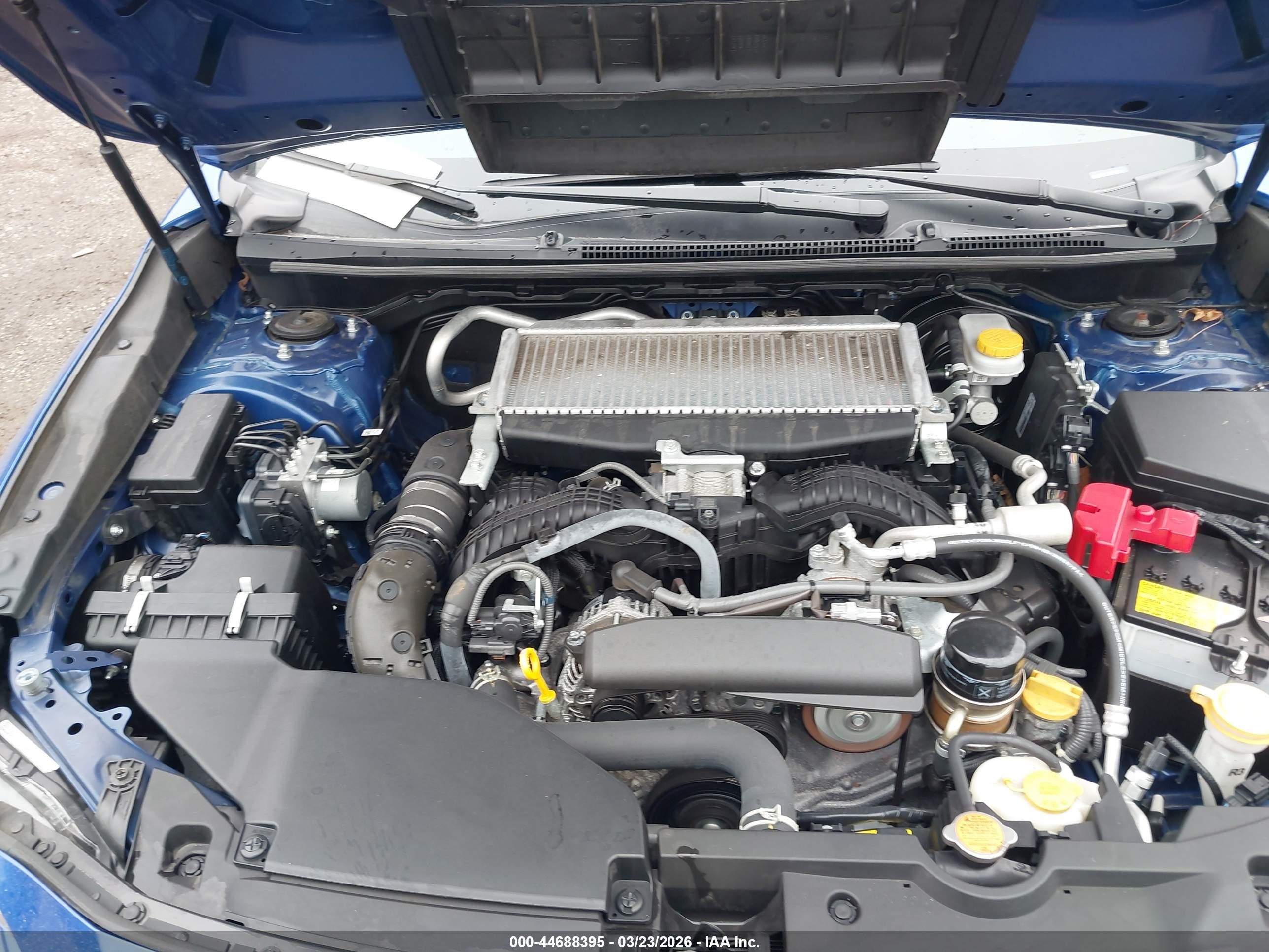 2023 Subaru Wrx Limited Blue vin: JF1VBAL6XP9823522