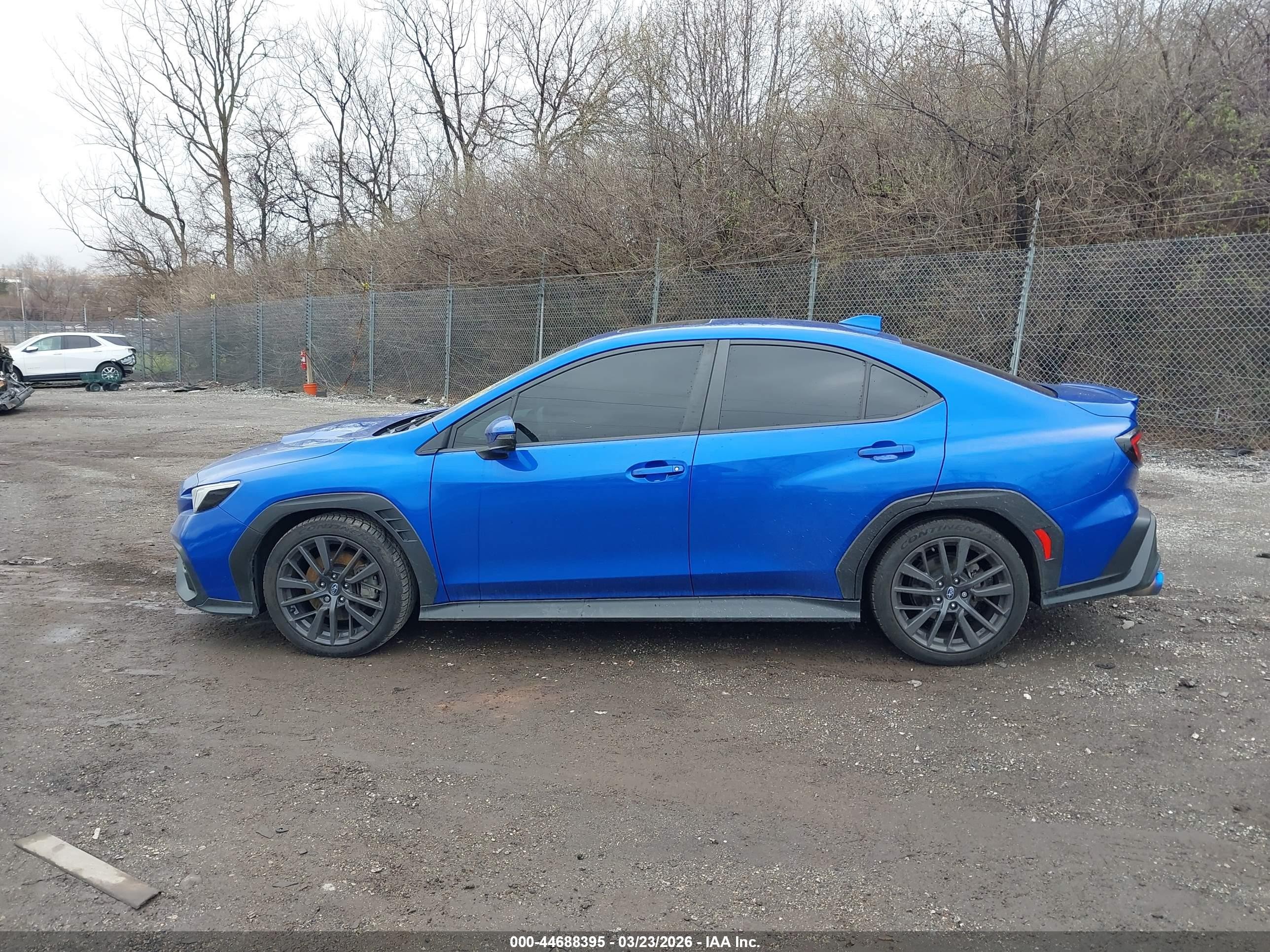 2023 Subaru Wrx Limited Blue vin: JF1VBAL6XP9823522