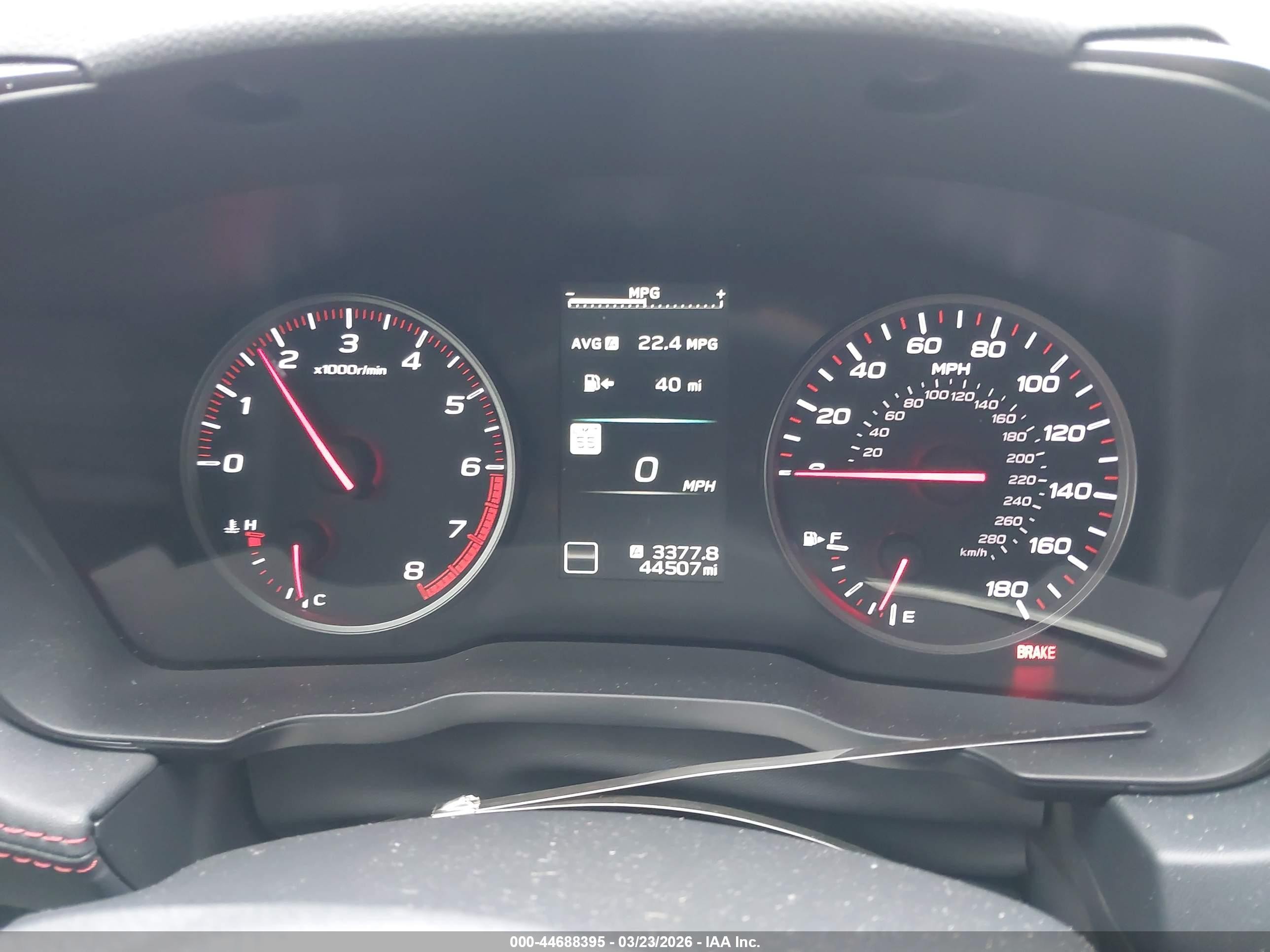 2023 Subaru Wrx Limited Blue vin: JF1VBAL6XP9823522