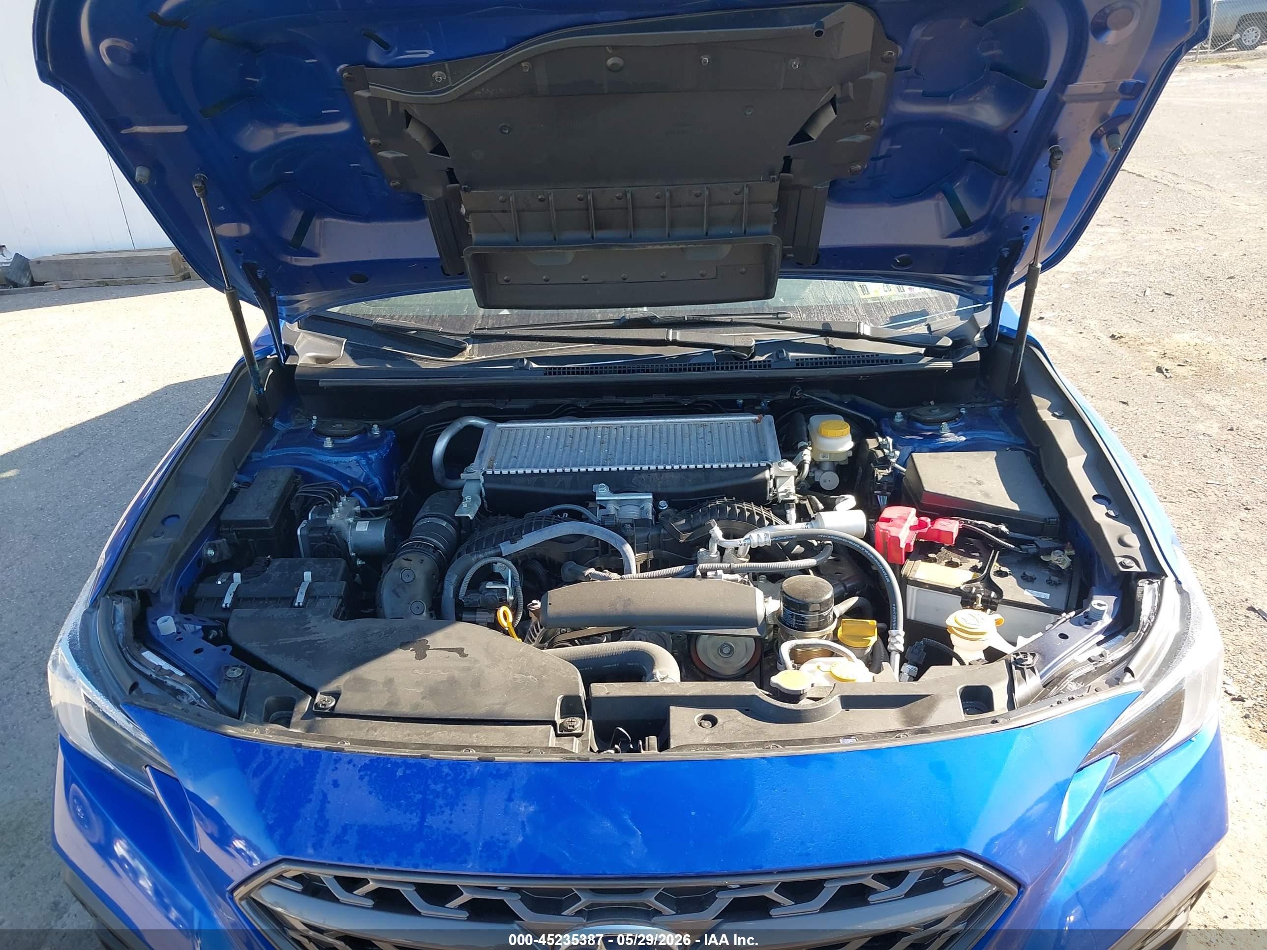 2024 Subaru Wrx Limited Blue vin: JF1VBAN64R9809034