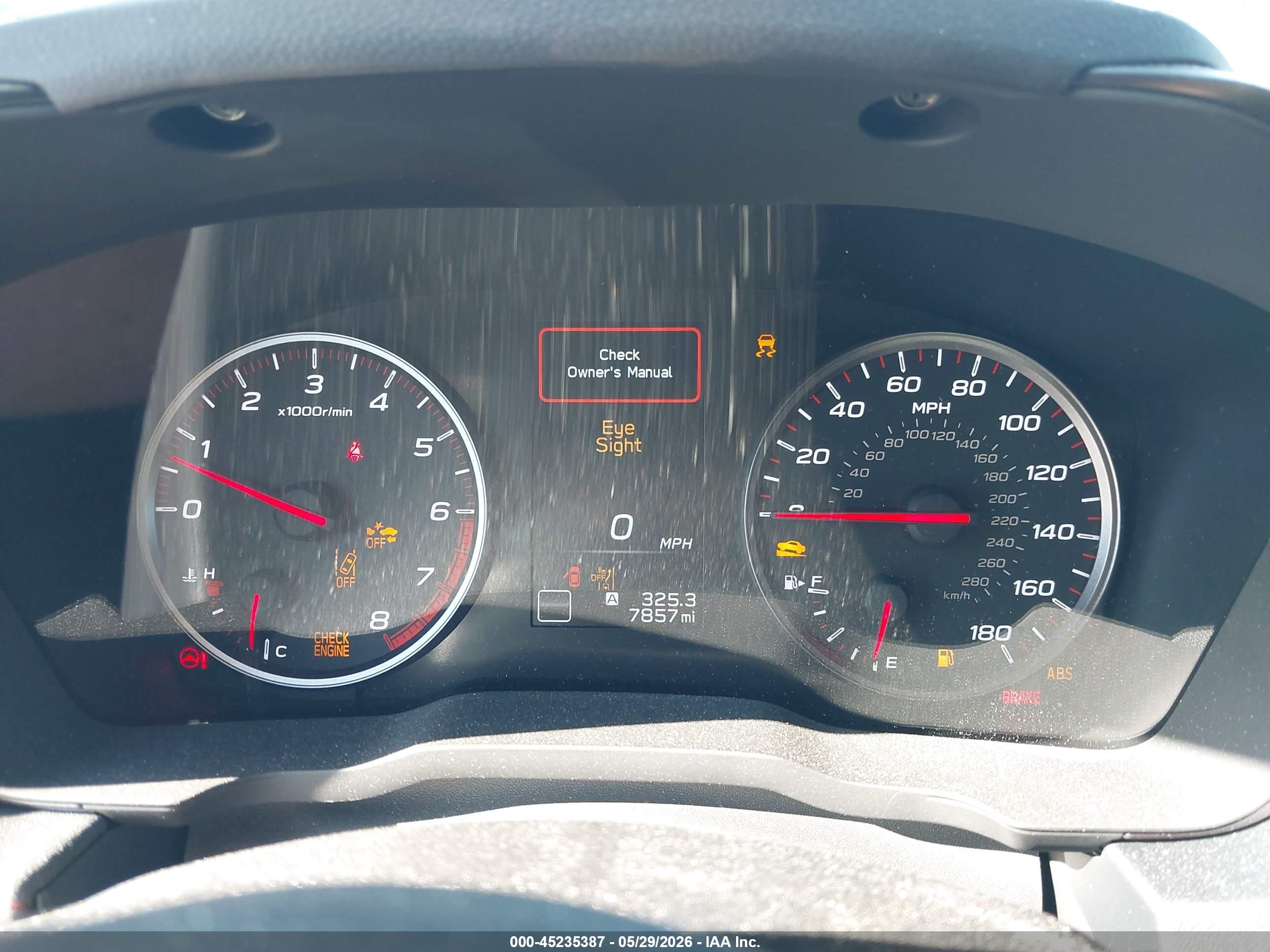 2024 Subaru Wrx Limited Blue vin: JF1VBAN64R9809034