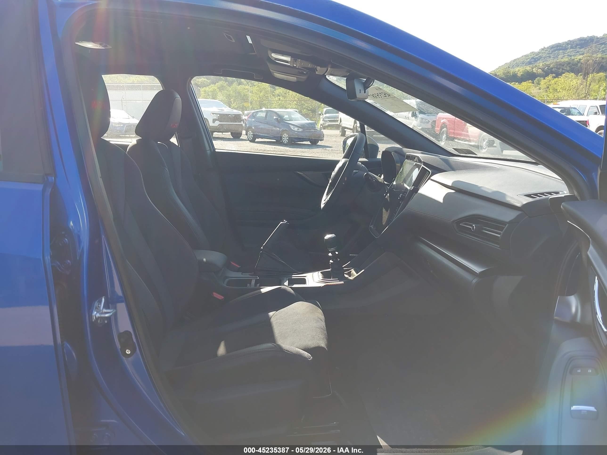 2024 Subaru Wrx Limited Blue vin: JF1VBAN64R9809034