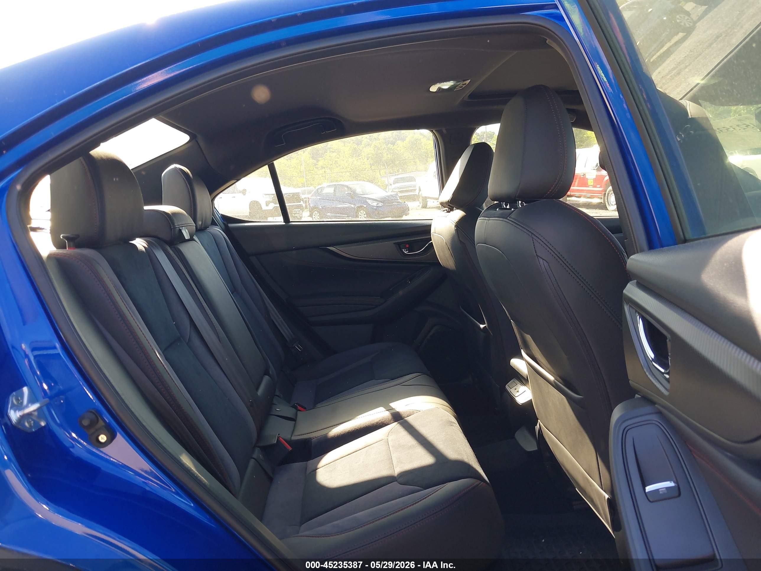 2024 Subaru Wrx Limited Blue vin: JF1VBAN64R9809034