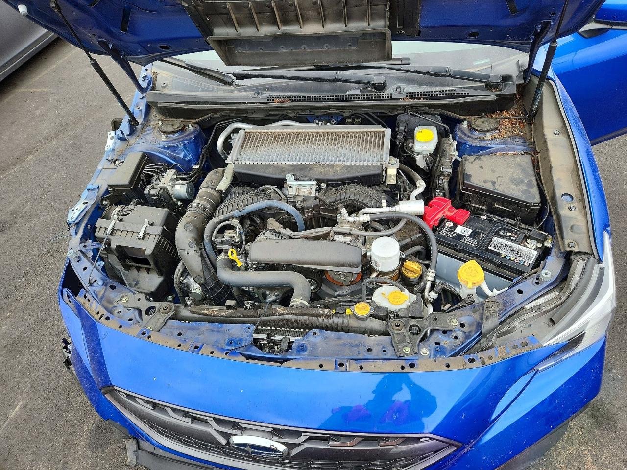 2022 Subaru Wrx Gt Blue vin: JF1VBAU60N8022132