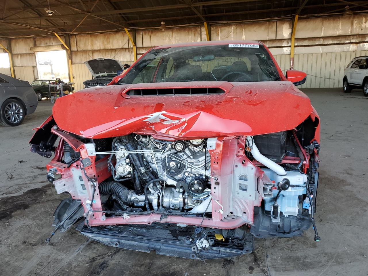 2024 Subaru Wrx Tr Red vin: JF1VBAY66R9802128