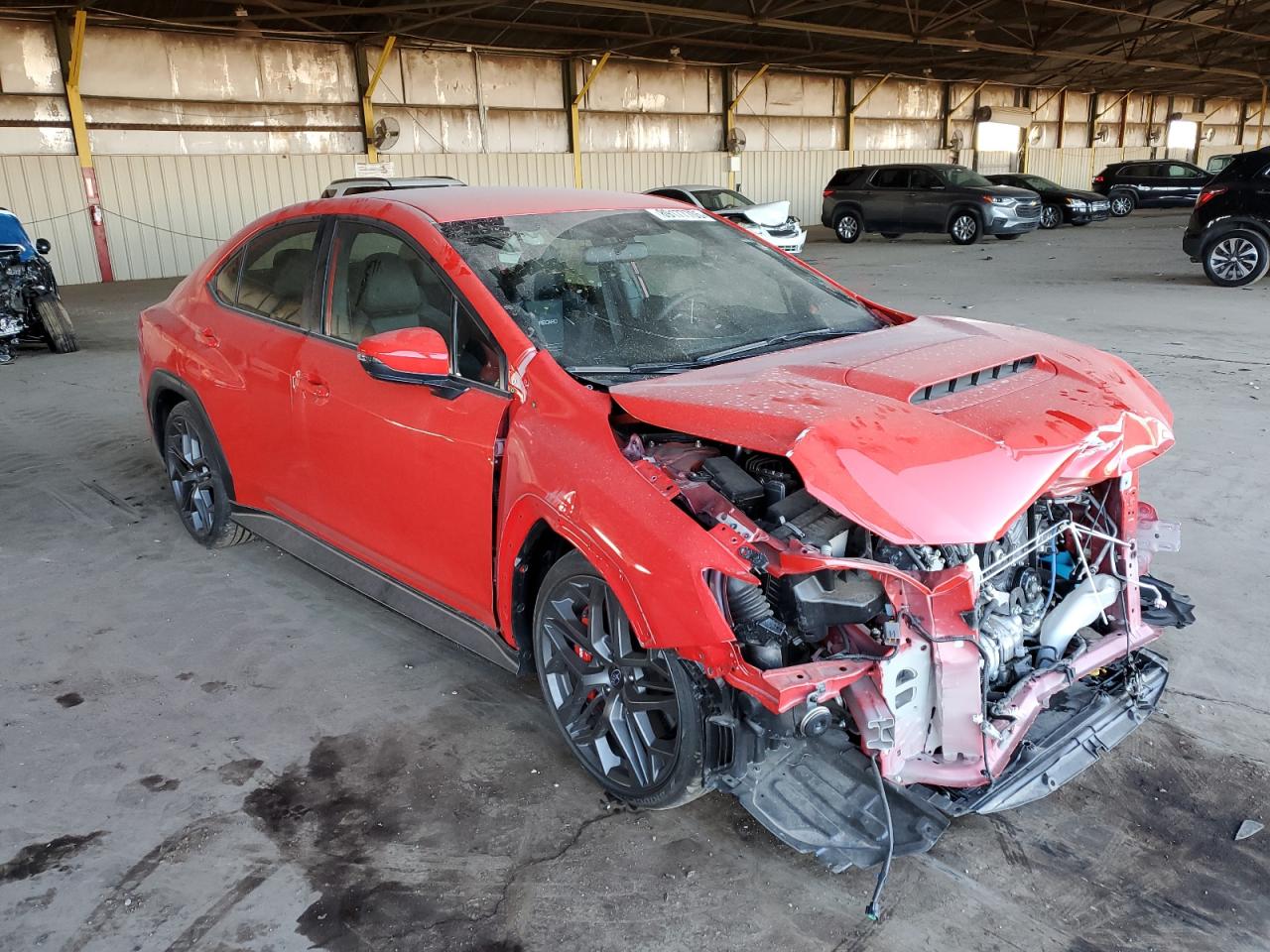 2024 Subaru Wrx Tr Red vin: JF1VBAY66R9802128
