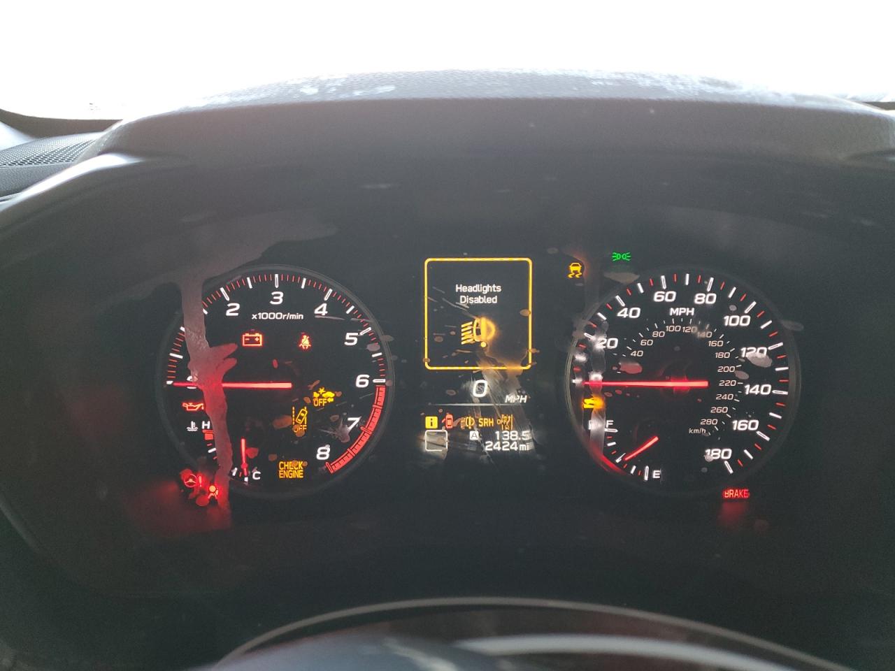 2024 Subaru Wrx Tr Red vin: JF1VBAY66R9802128