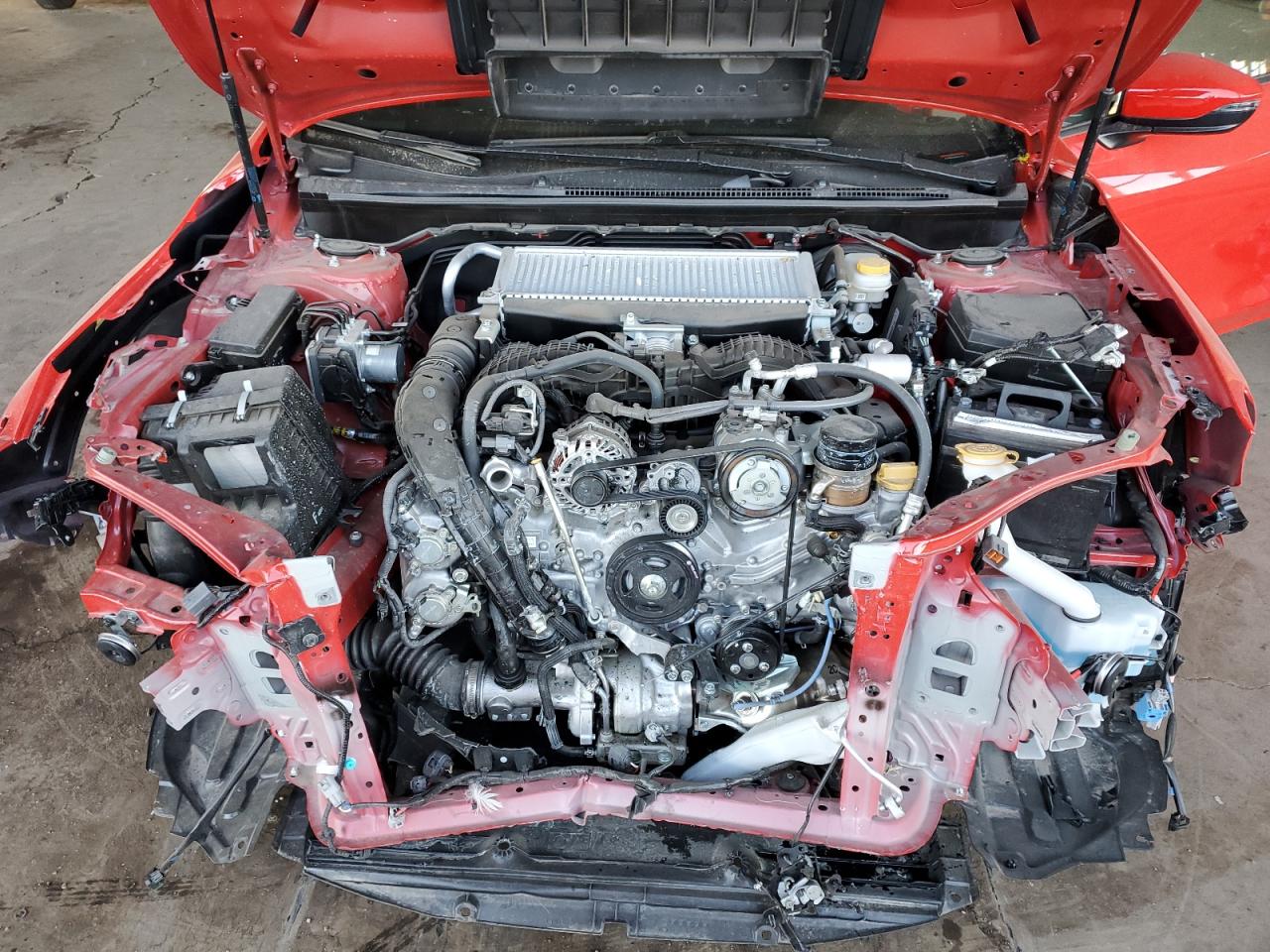 2024 Subaru Wrx Tr Red vin: JF1VBAY66R9802128