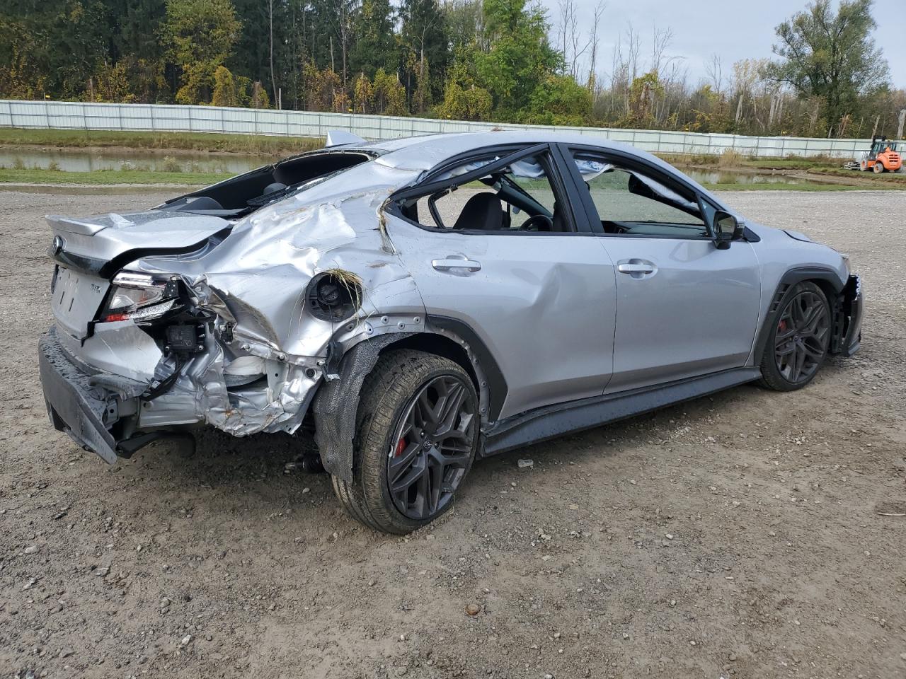 2024 Subaru Wrx Tr Серебряный vin: JF1VBAY68R9808870