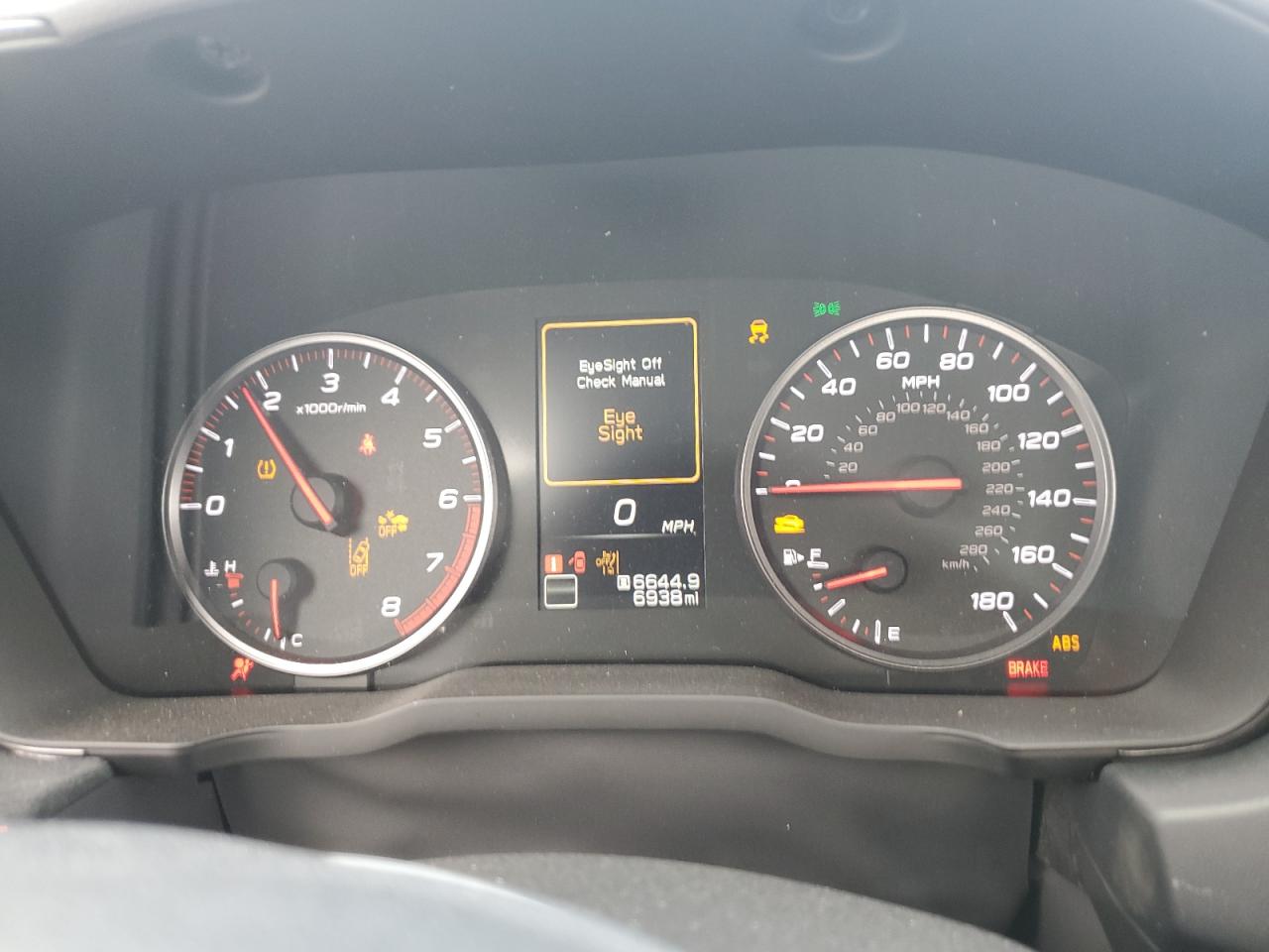 2024 Subaru Wrx Tr Серебряный vin: JF1VBAY68R9808870