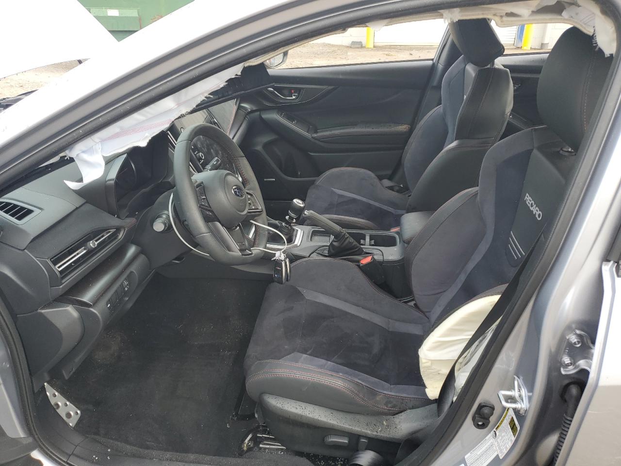 2024 Subaru Wrx Tr Серебряный vin: JF1VBAY68R9808870