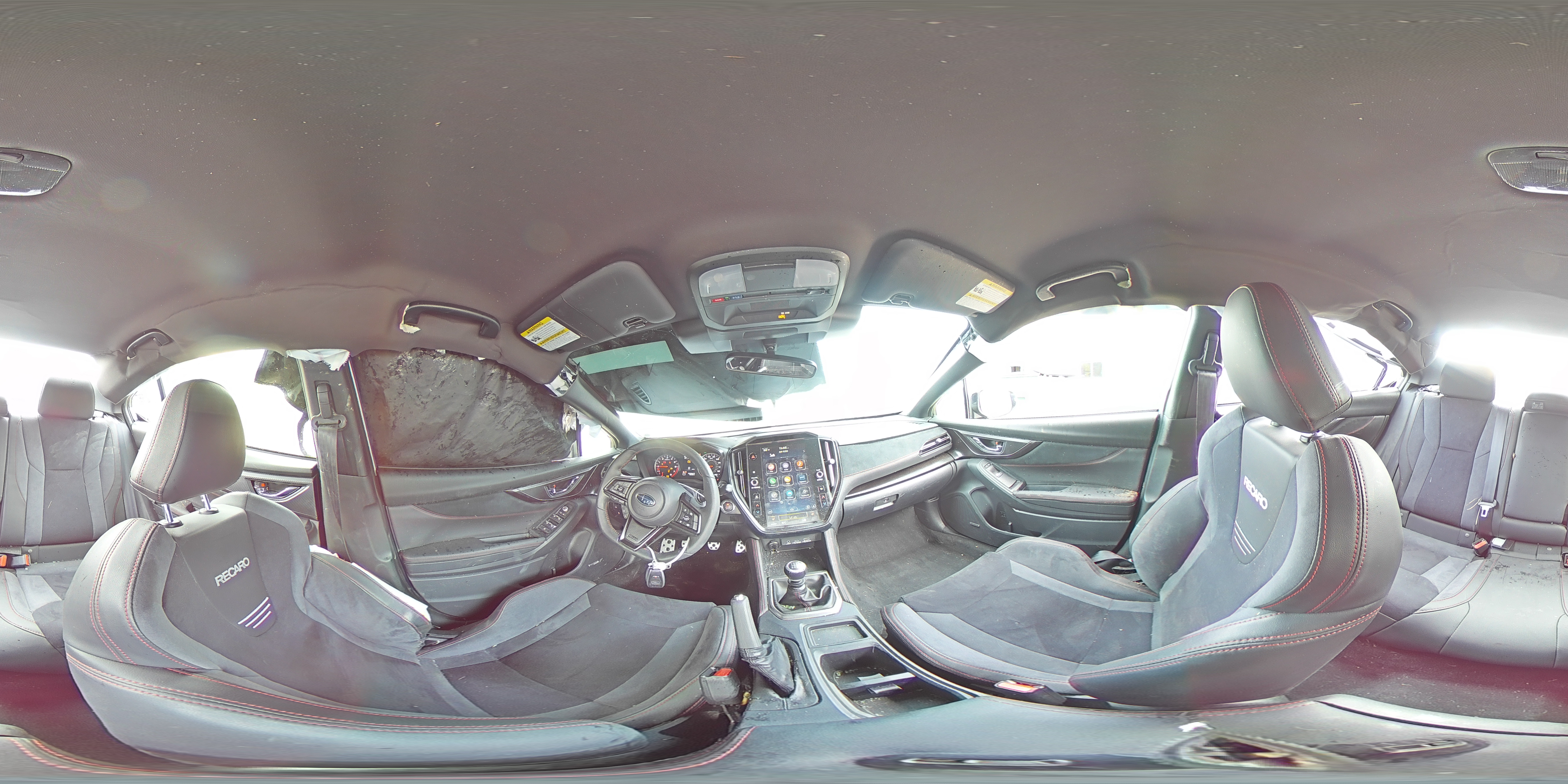 2024 Subaru Wrx Tr Серебряный vin: JF1VBAY68R9808870