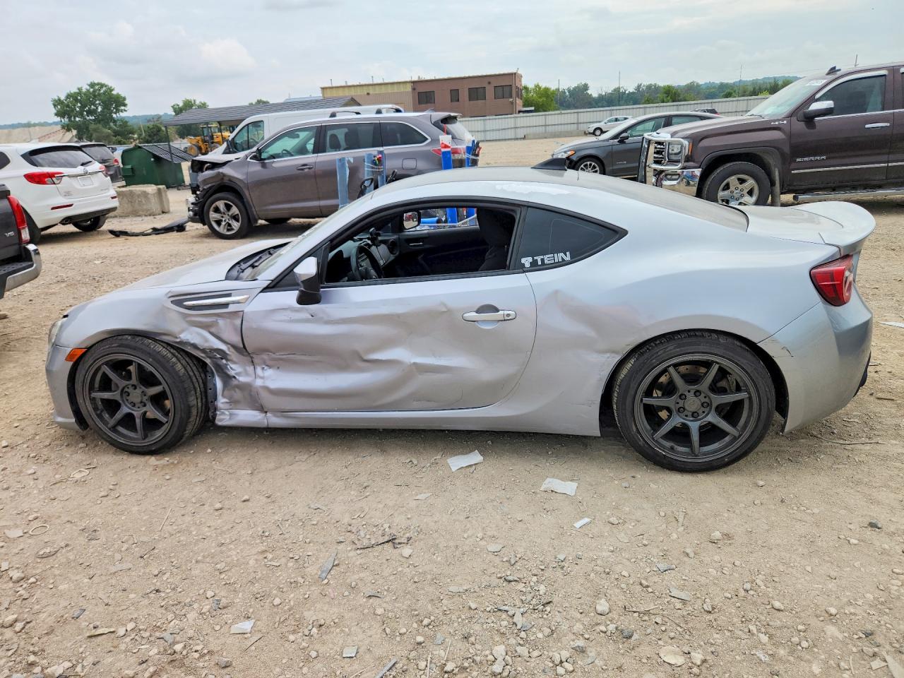 2015 Subaru Brz 2.0 Premium Silver vin: JF1ZCAB10F9602305