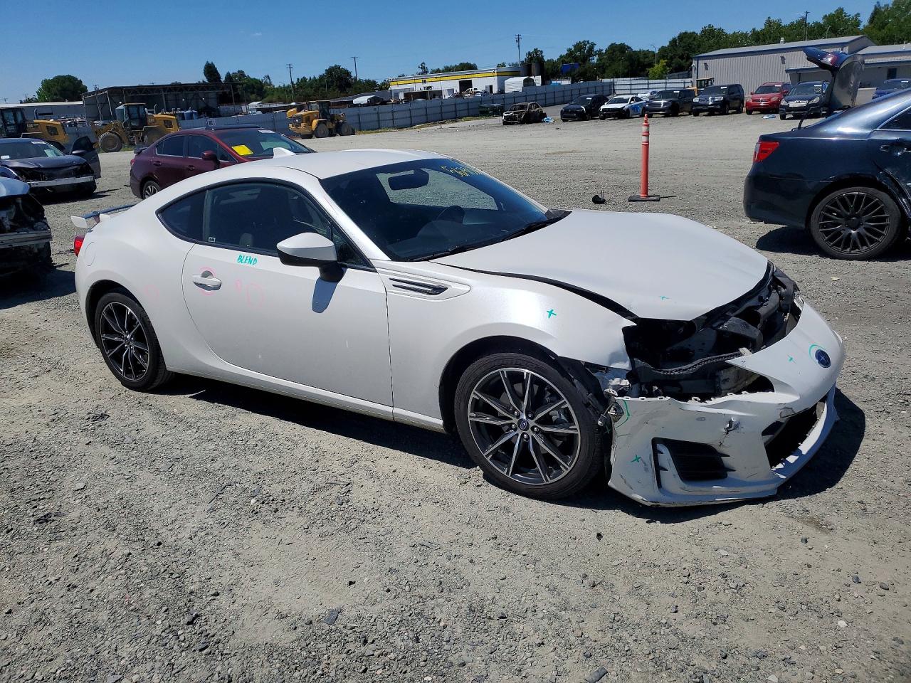 2017 Subaru Brz 2.0 Premium White vin: JF1ZCAB10H9602405
