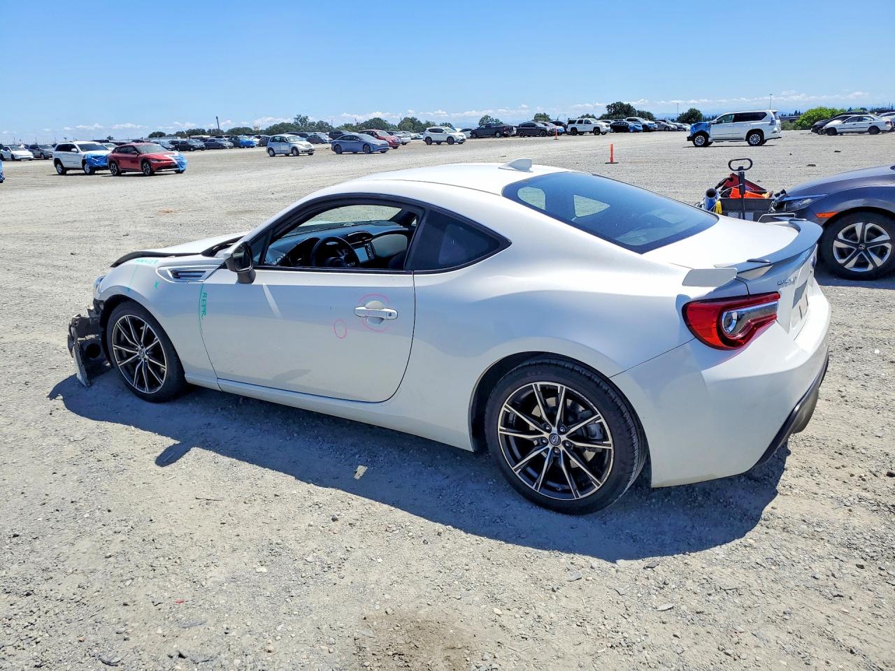 2017 Subaru Brz 2.0 Premium White vin: JF1ZCAB10H9602405