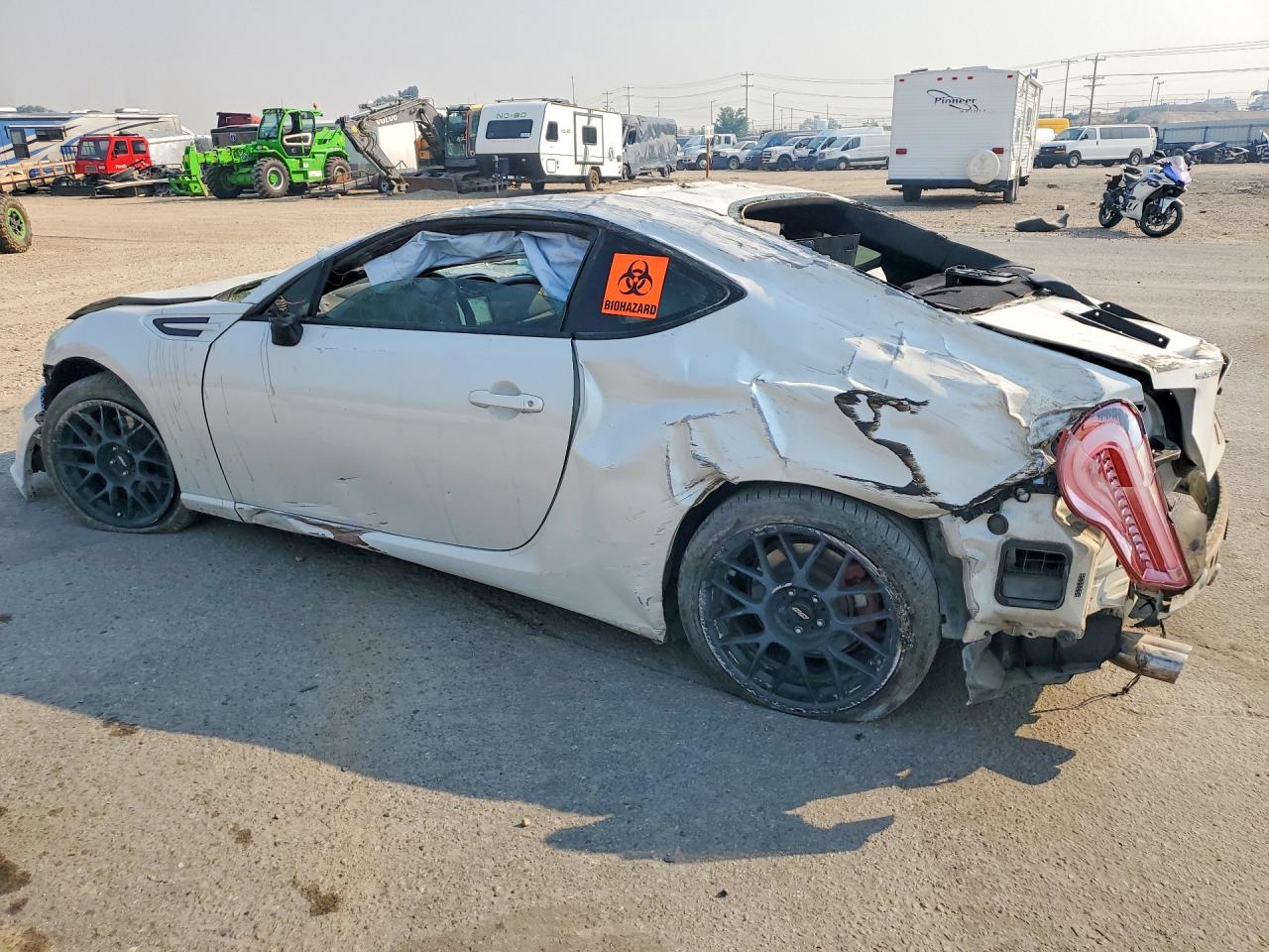 2013 Subaru Brz 2.0 Premium White vin: JF1ZCAB11D1603992