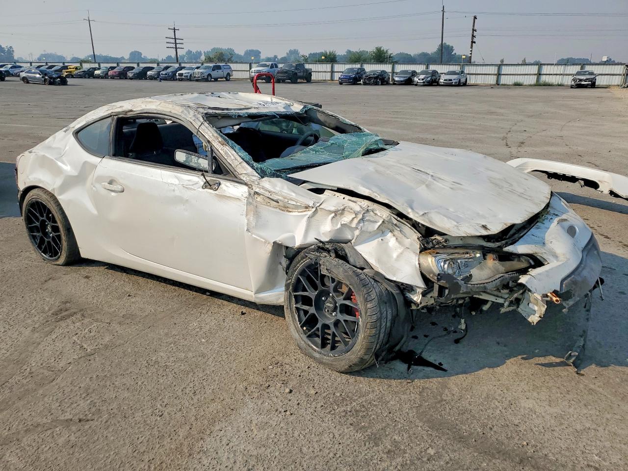 2013 Subaru Brz 2.0 Premium White vin: JF1ZCAB11D1603992