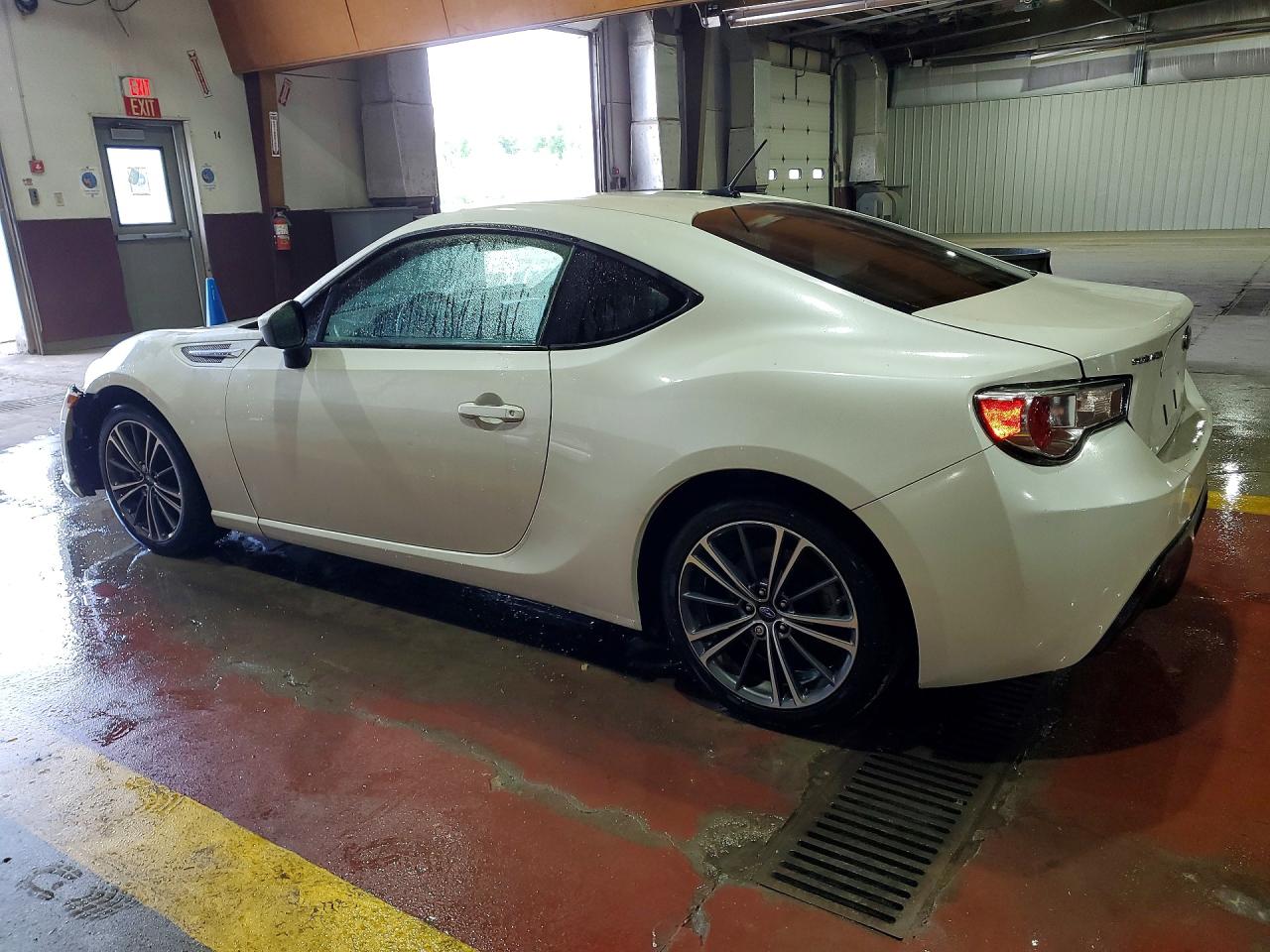 2014 Subaru Brz 2.0 Premium White vin: JF1ZCAB12E9605091