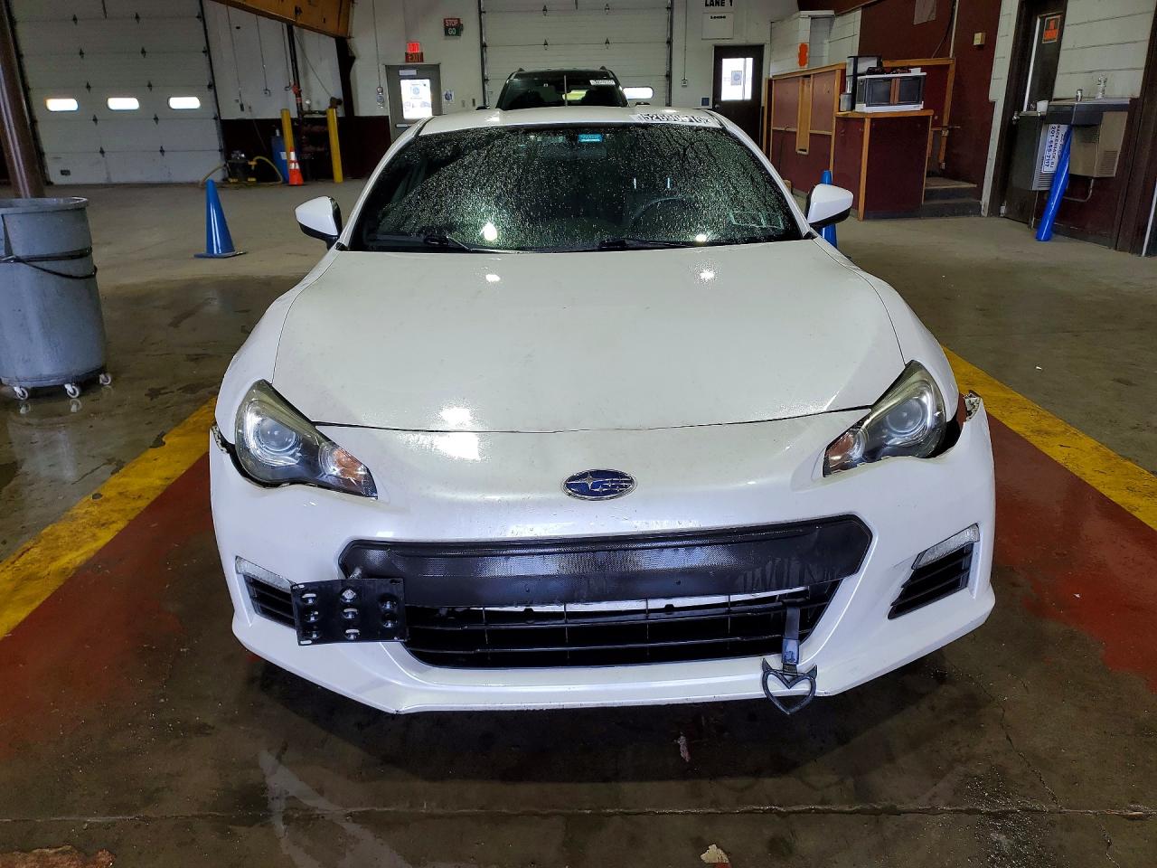 2014 Subaru Brz 2.0 Premium White vin: JF1ZCAB12E9605091