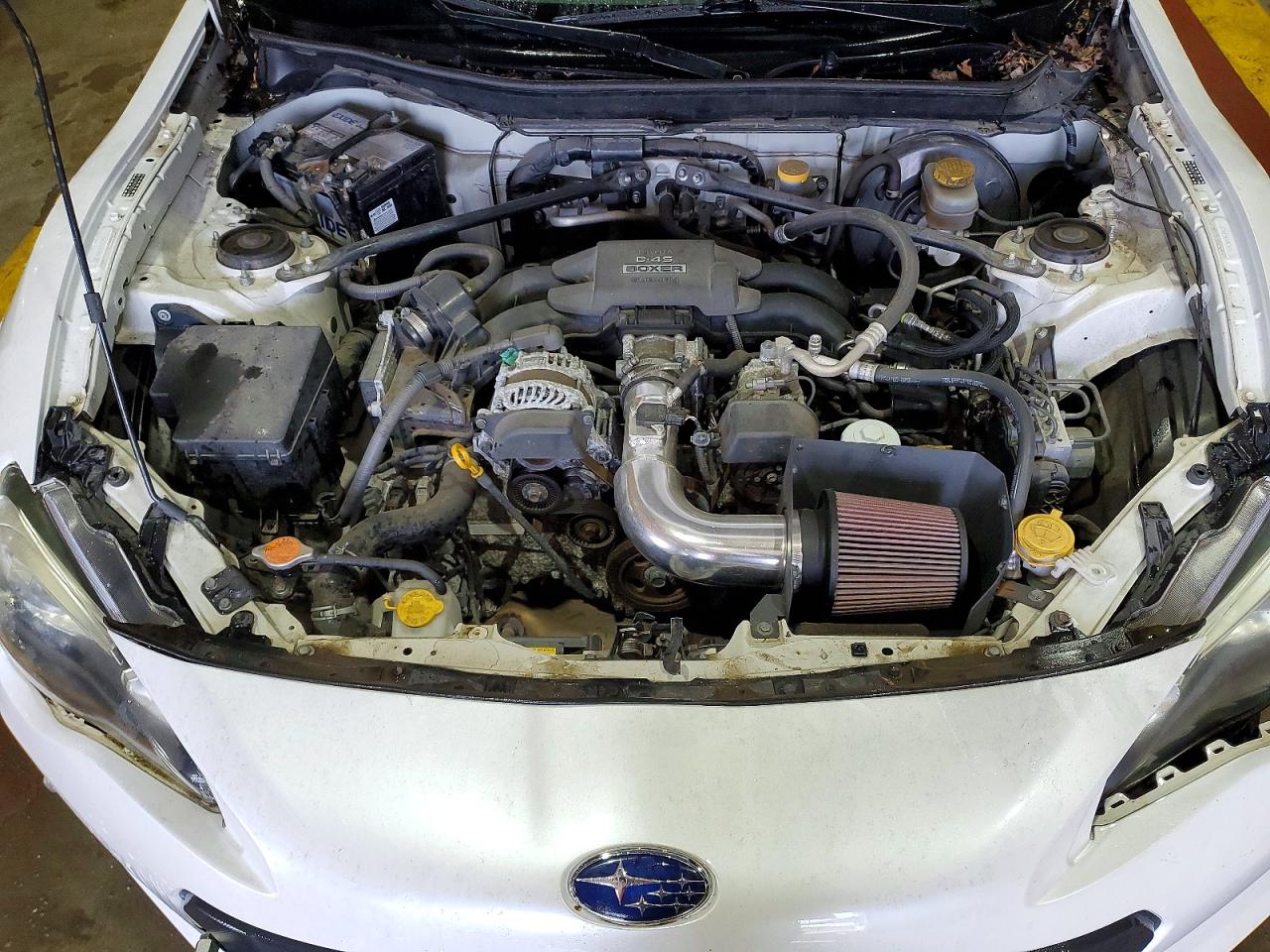 2014 Subaru Brz 2.0 Premium White vin: JF1ZCAB12E9605091