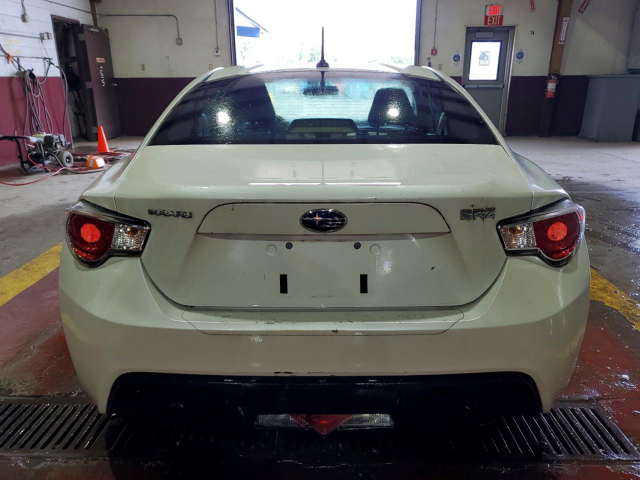 2014 Subaru Brz 2.0 Premium White vin: JF1ZCAB12E9605091