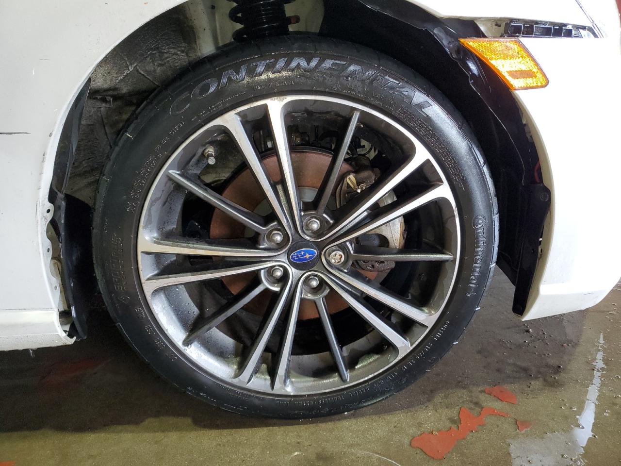 2014 Subaru Brz 2.0 Premium White vin: JF1ZCAB12E9605091 Damage: Right Front Wheel, Curb Rash, > 12 Inches